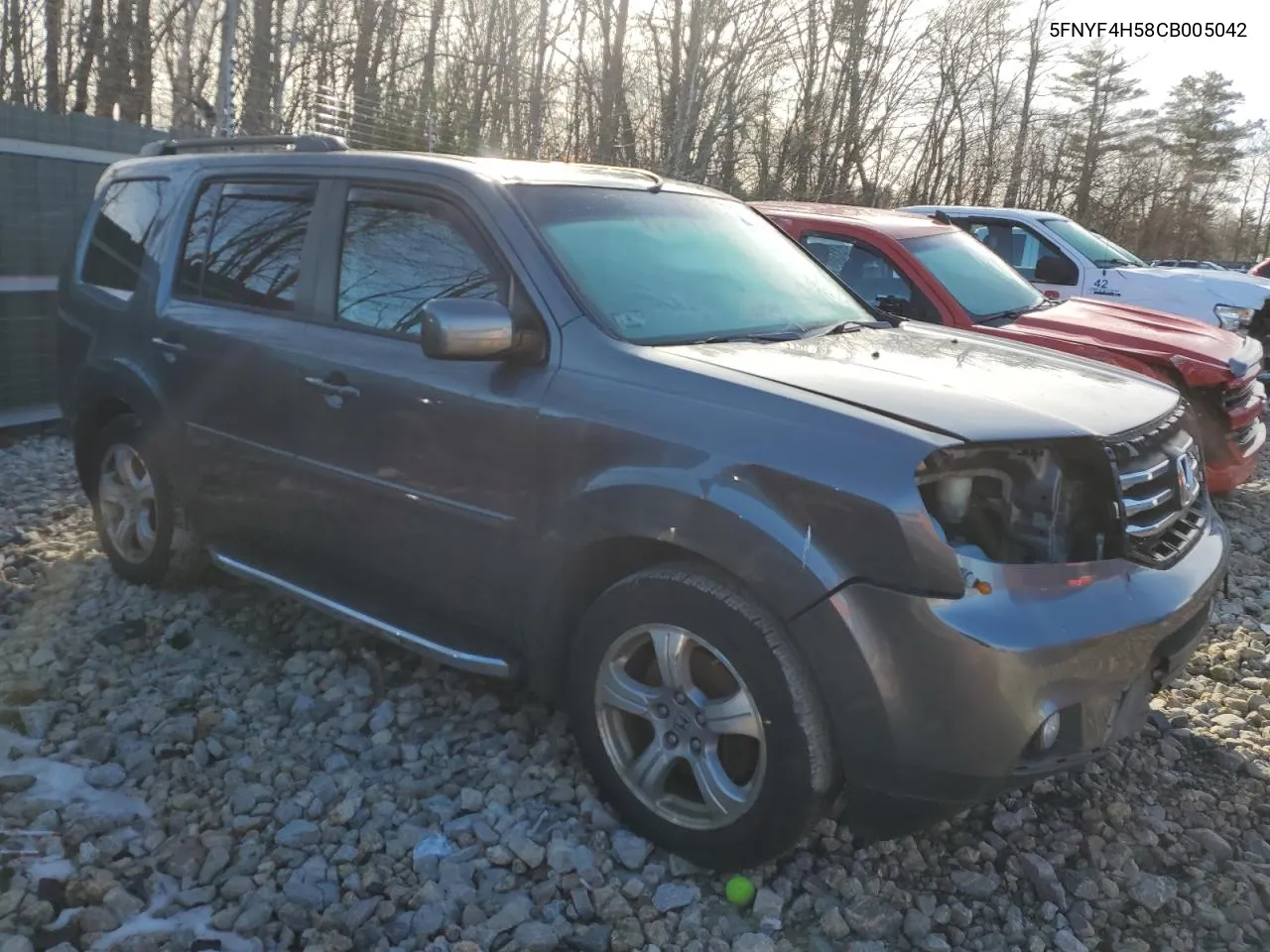 2012 Honda Pilot Exl VIN: 5FNYF4H58CB005042 Lot: 82910333