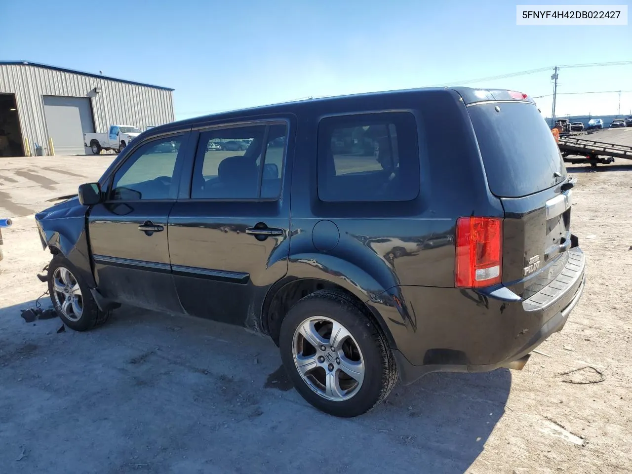 2013 Honda Pilot Ex VIN: 5FNYF4H42DB022427 Lot: 38805144