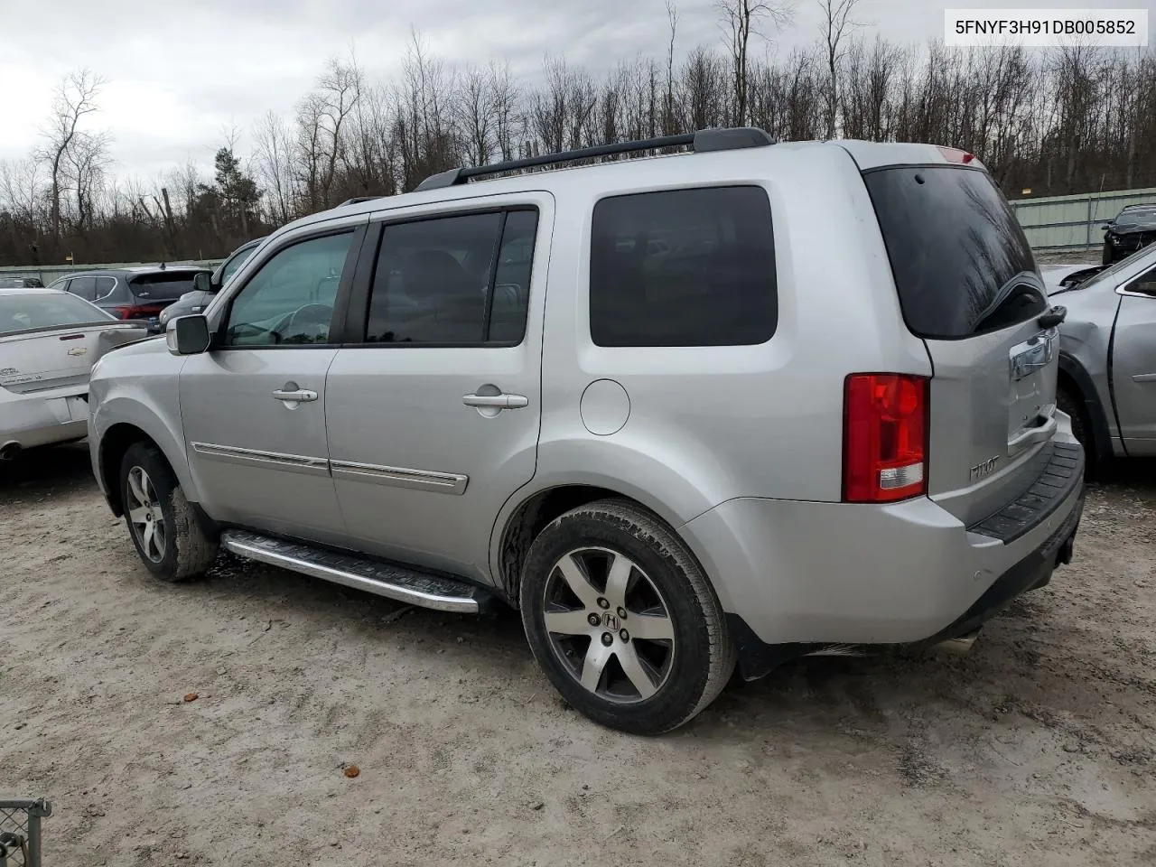 2013 Honda Pilot Touring VIN: 5FNYF3H91DB005852 Lot: 48354304