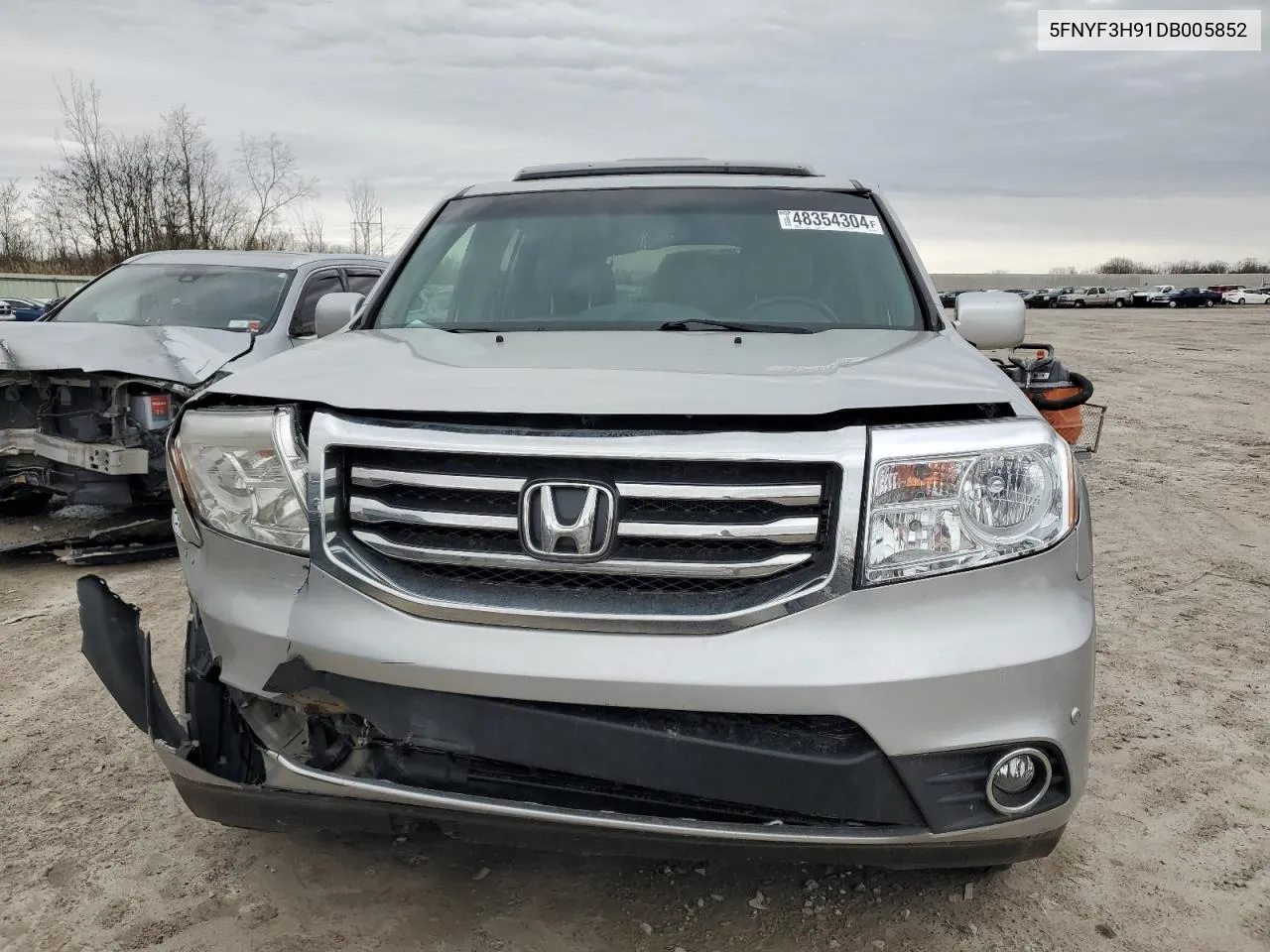 2013 Honda Pilot Touring VIN: 5FNYF3H91DB005852 Lot: 48354304