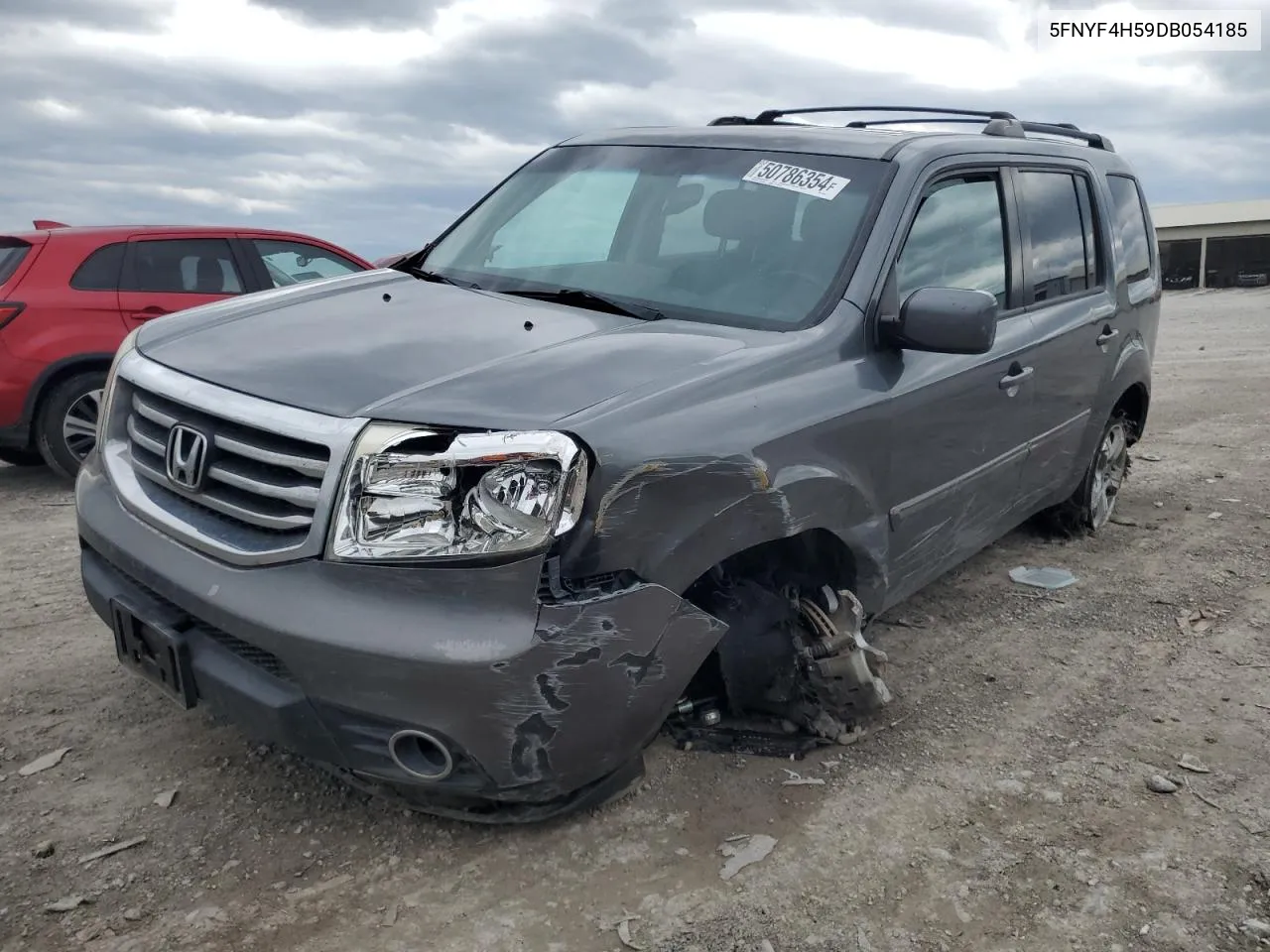 2013 Honda Pilot Exl VIN: 5FNYF4H59DB054185 Lot: 50786354