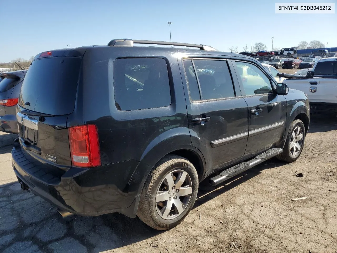 2013 Honda Pilot Touring VIN: 5FNYF4H93DB045212 Lot: 50947044