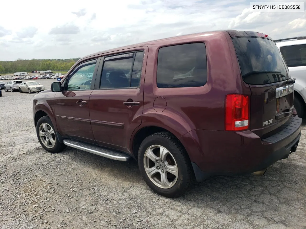 2013 Honda Pilot Exl VIN: 5FNYF4H51DB085558 Lot: 52899924