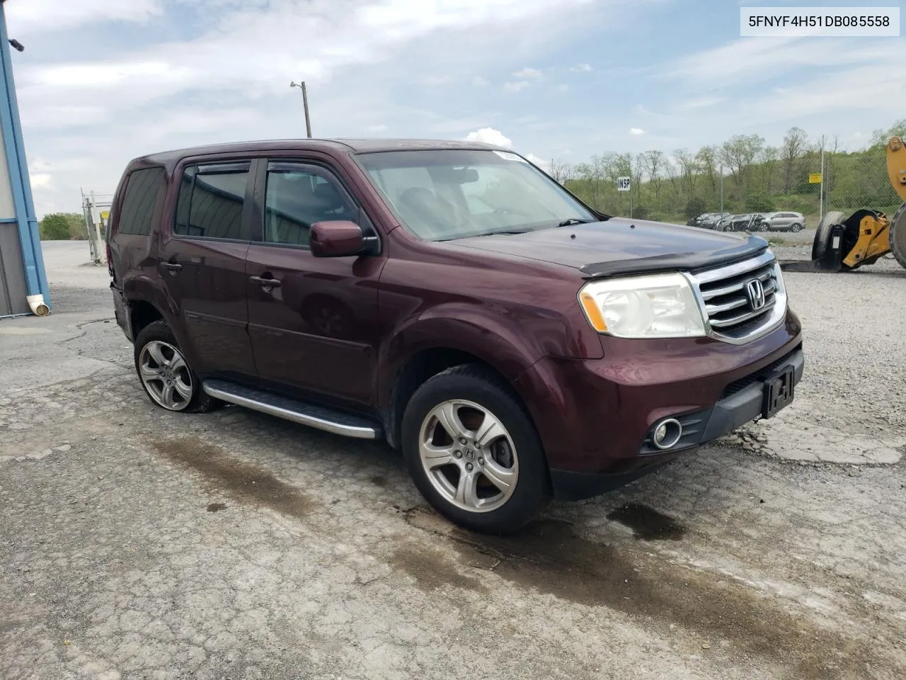 2013 Honda Pilot Exl VIN: 5FNYF4H51DB085558 Lot: 52899924