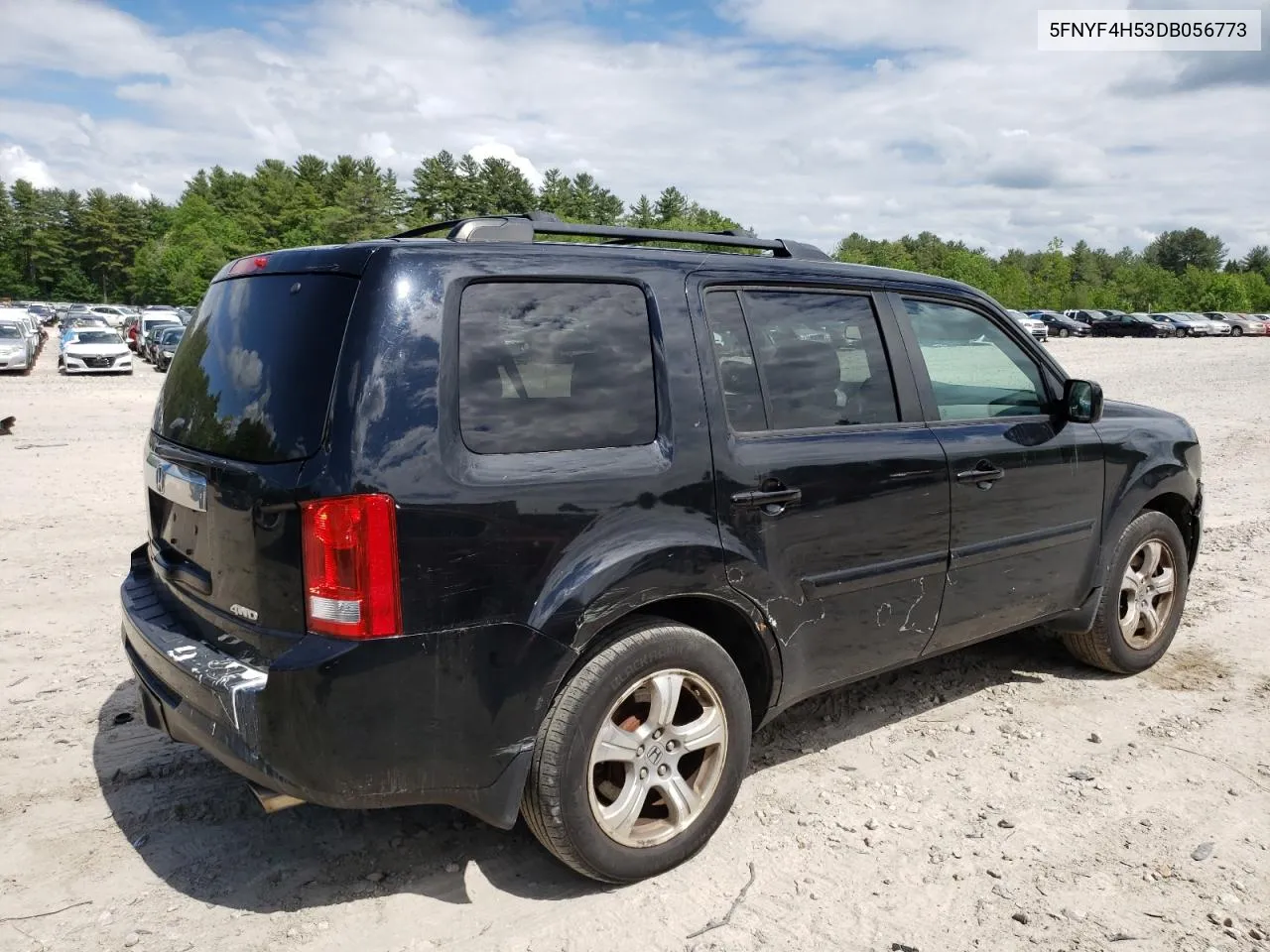 5FNYF4H53DB056773 2013 Honda Pilot Exl