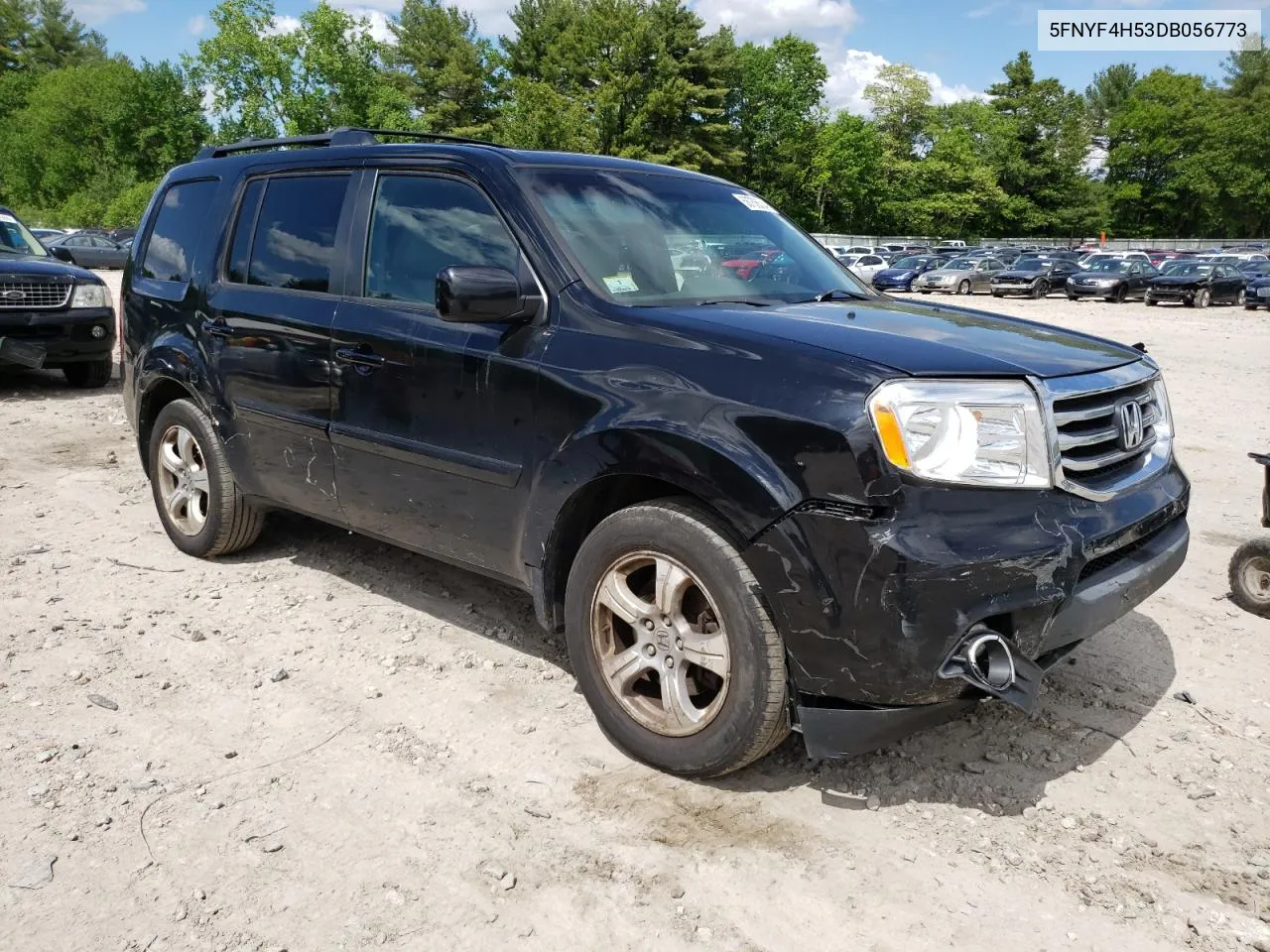 5FNYF4H53DB056773 2013 Honda Pilot Exl