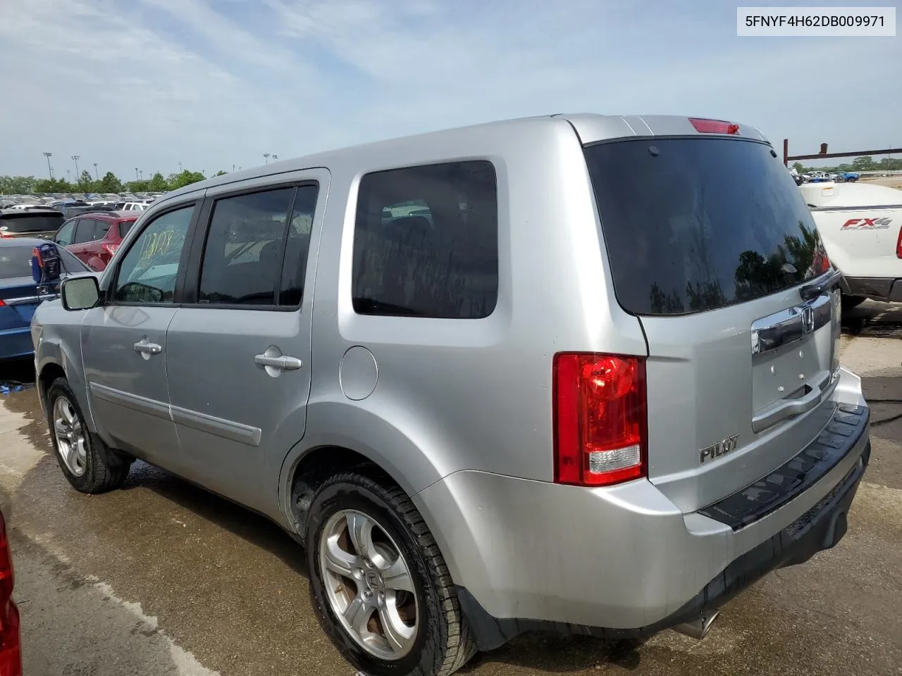 2013 Honda Pilot Exl VIN: 5FNYF4H62DB009971 Lot: 57135004