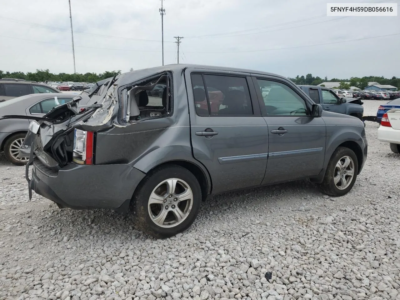 5FNYF4H59DB056616 2013 Honda Pilot Exl