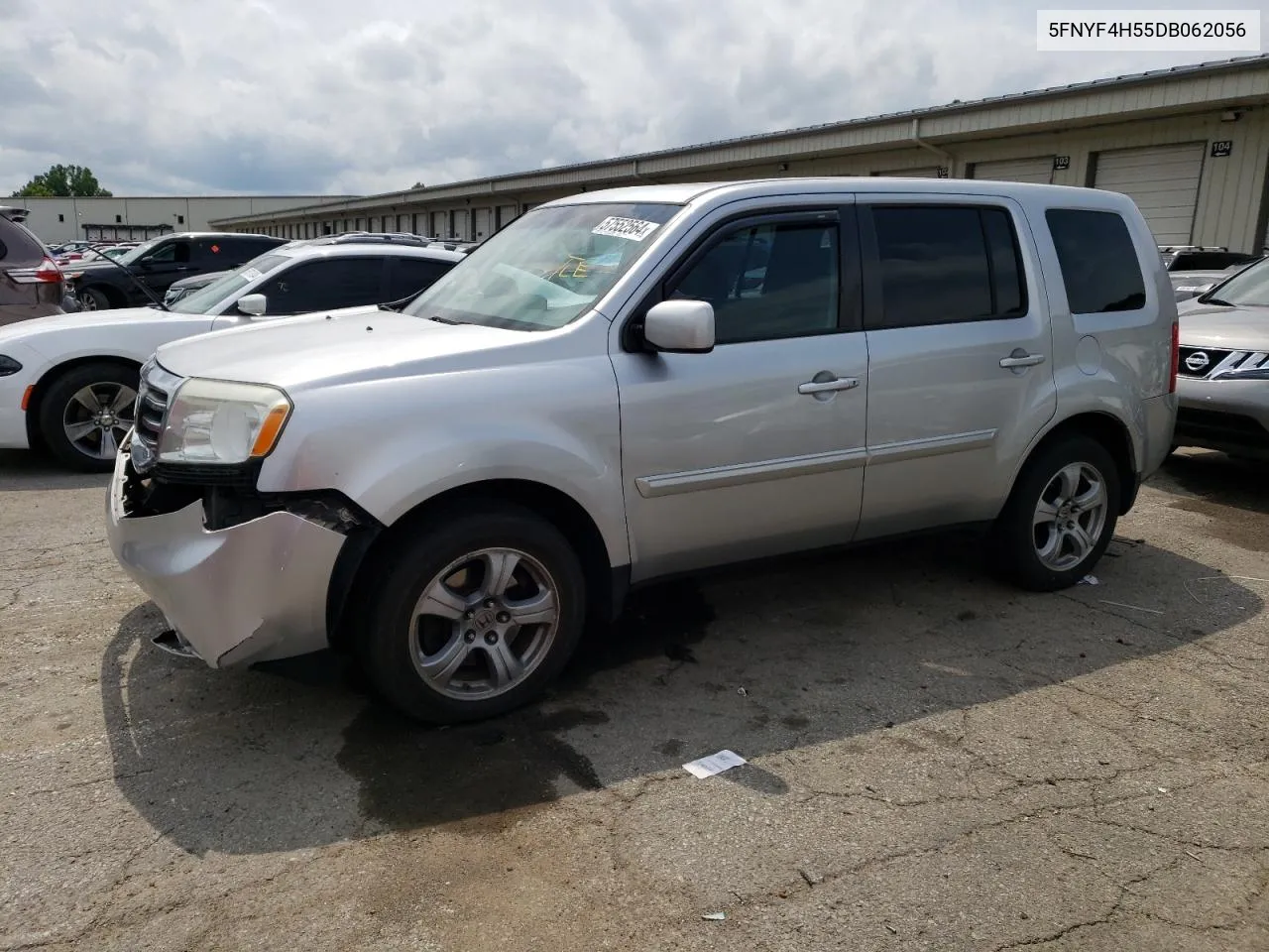 5FNYF4H55DB062056 2013 Honda Pilot Exl