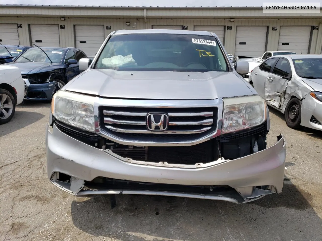 5FNYF4H55DB062056 2013 Honda Pilot Exl