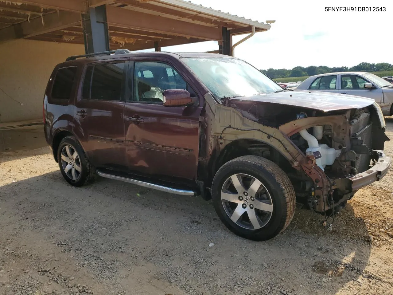 2013 Honda Pilot Touring VIN: 5FNYF3H91DB012543 Lot: 59852704