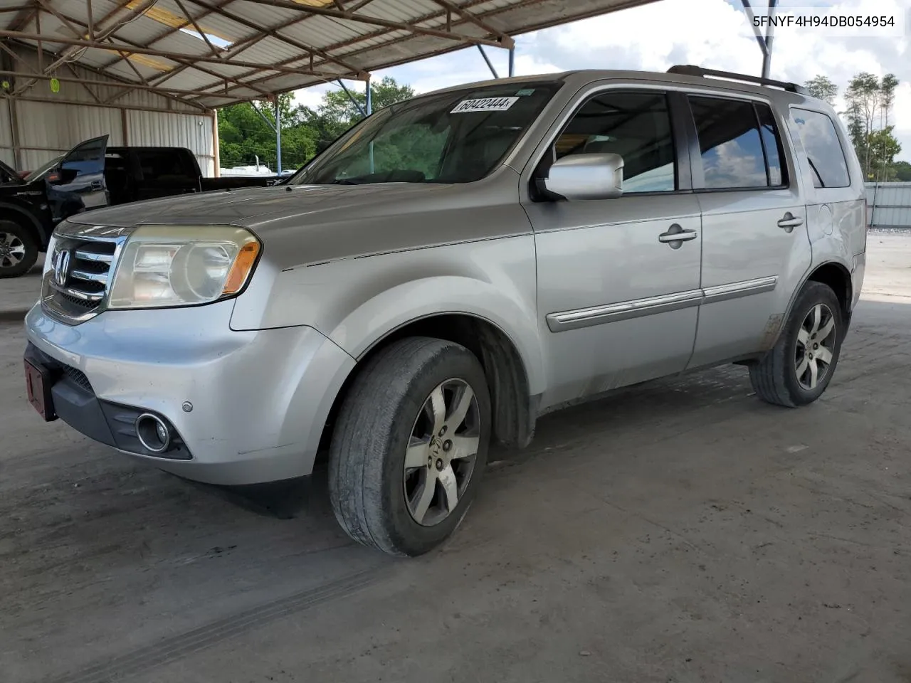 2013 Honda Pilot Touring VIN: 5FNYF4H94DB054954 Lot: 60422444