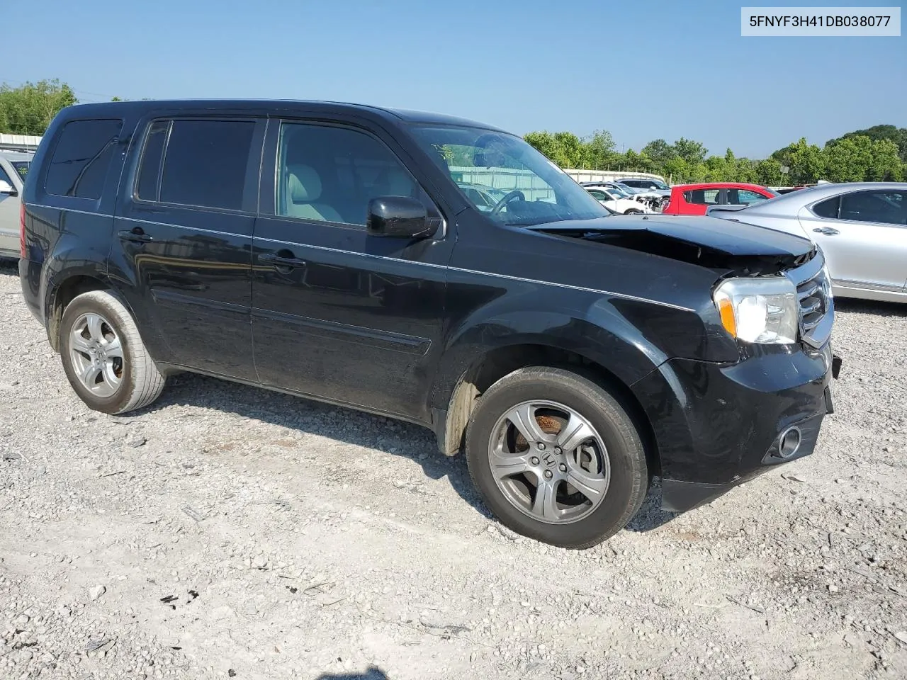 5FNYF3H41DB038077 2013 Honda Pilot Ex