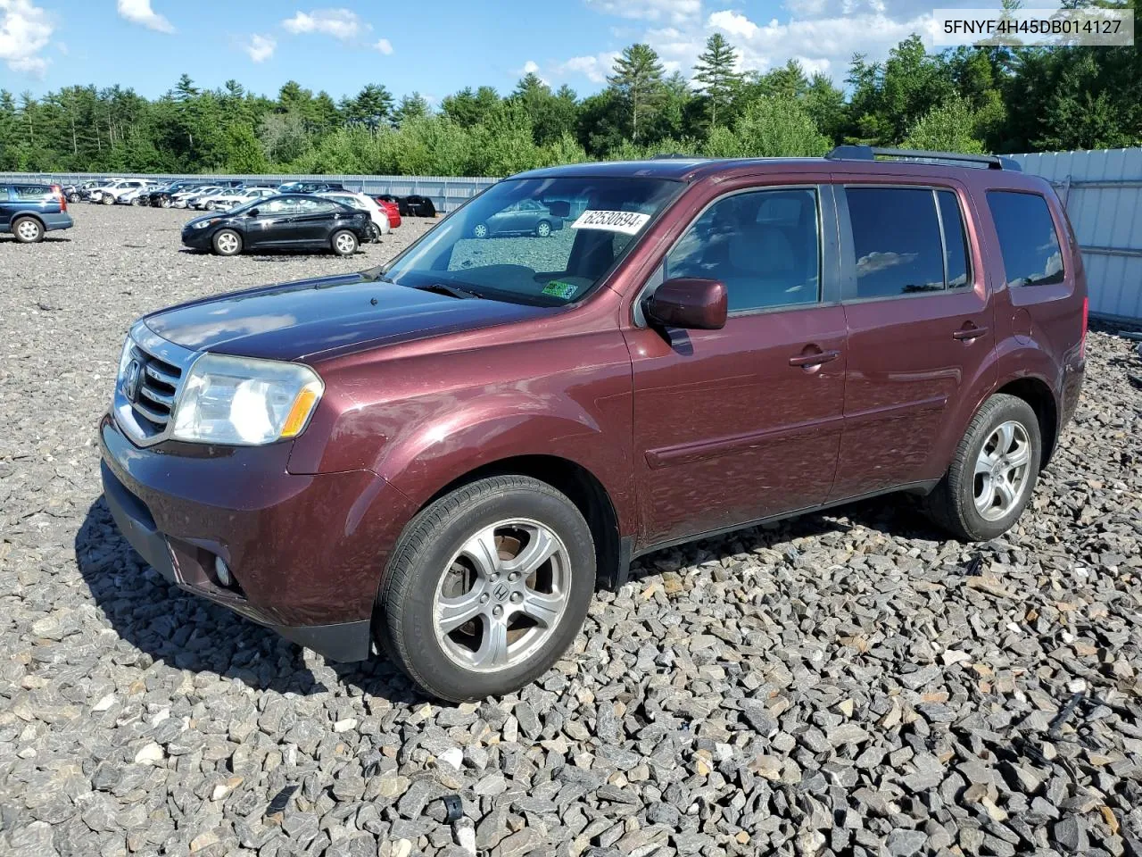 5FNYF4H45DB014127 2013 Honda Pilot Ex