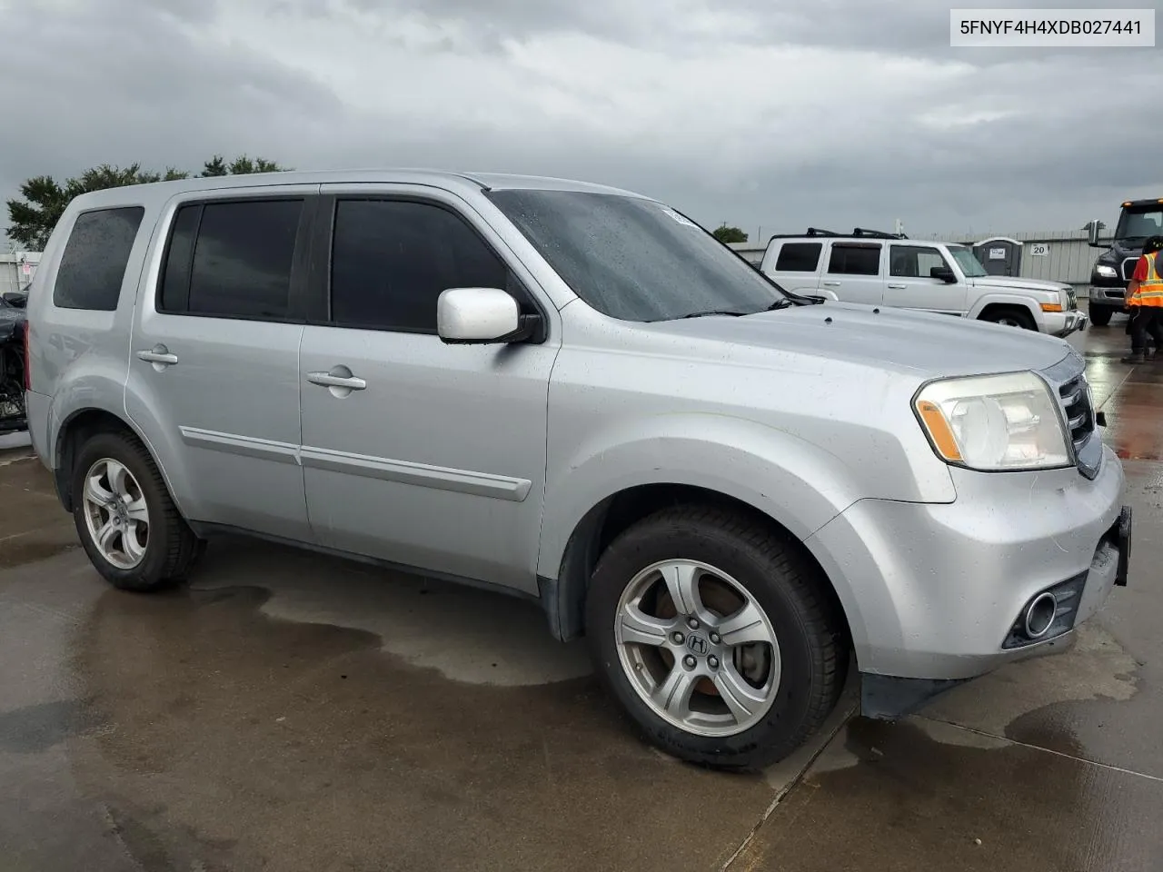 2013 Honda Pilot Ex VIN: 5FNYF4H4XDB027441 Lot: 63913494