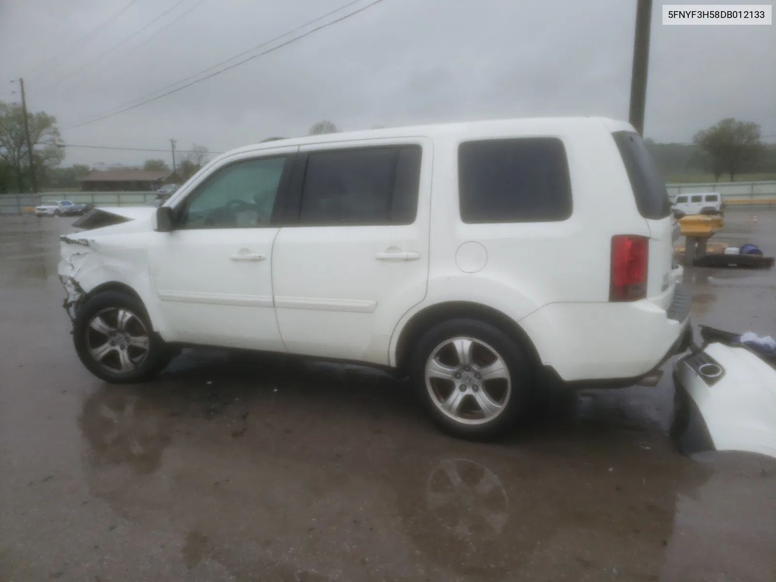 2013 Honda Pilot Exl VIN: 5FNYF3H58DB012133 Lot: 64787904