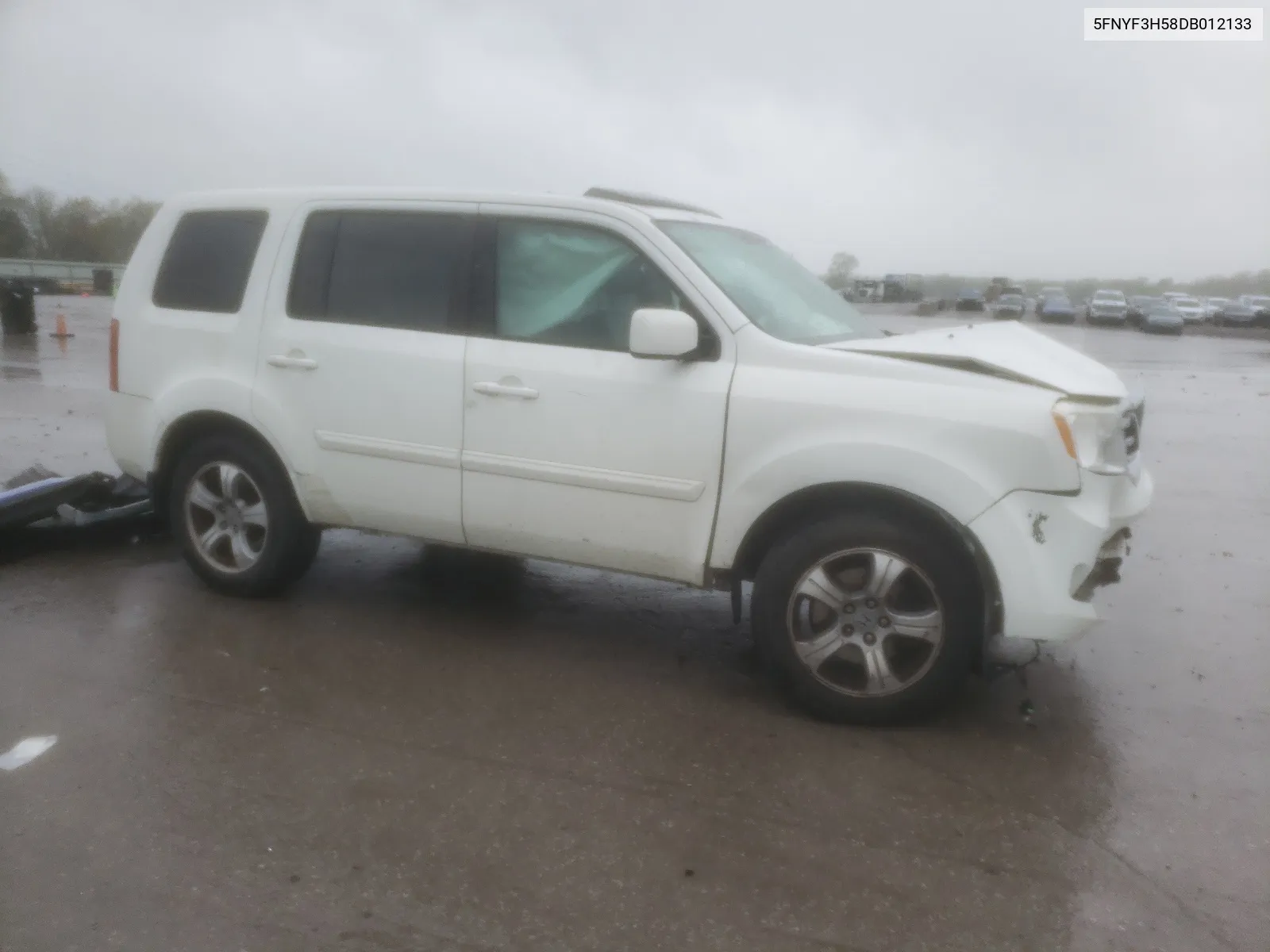 2013 Honda Pilot Exl VIN: 5FNYF3H58DB012133 Lot: 64787904