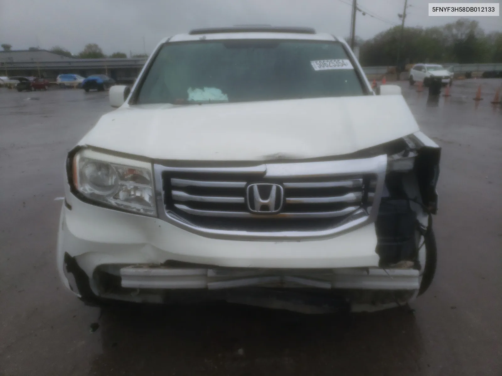 5FNYF3H58DB012133 2013 Honda Pilot Exl