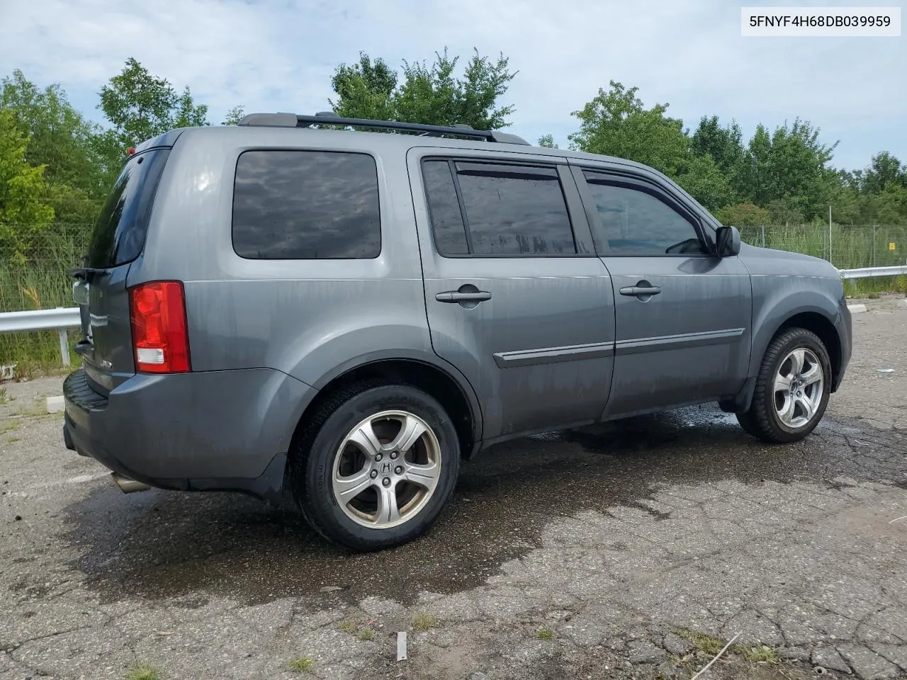 5FNYF4H68DB039959 2013 Honda Pilot Exl