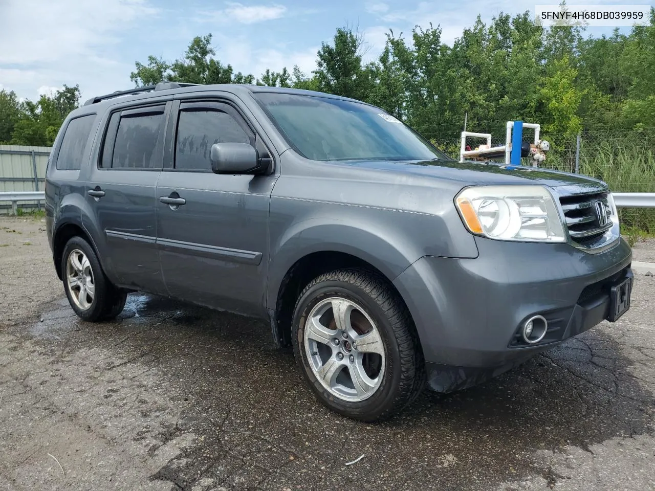 5FNYF4H68DB039959 2013 Honda Pilot Exl