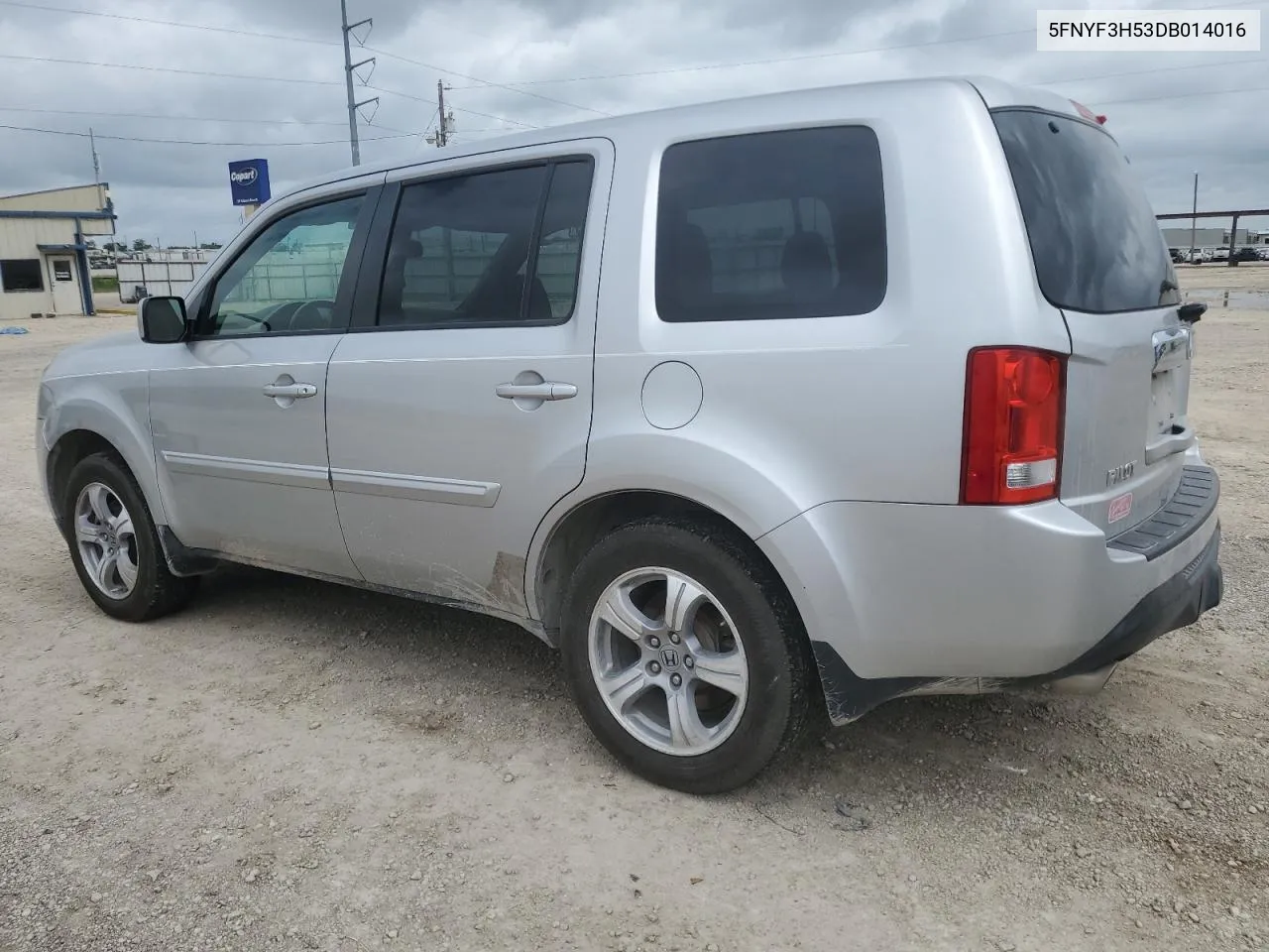 2013 Honda Pilot Exl VIN: 5FNYF3H53DB014016 Lot: 64970234