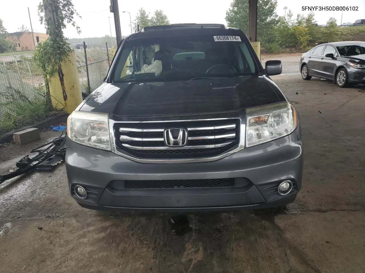 2013 Honda Pilot Exl VIN: 5FNYF3H50DB006102 Lot: 66308174