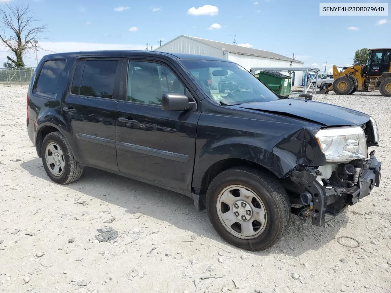 5FNYF4H23DB079640 2013 Honda Pilot Lx