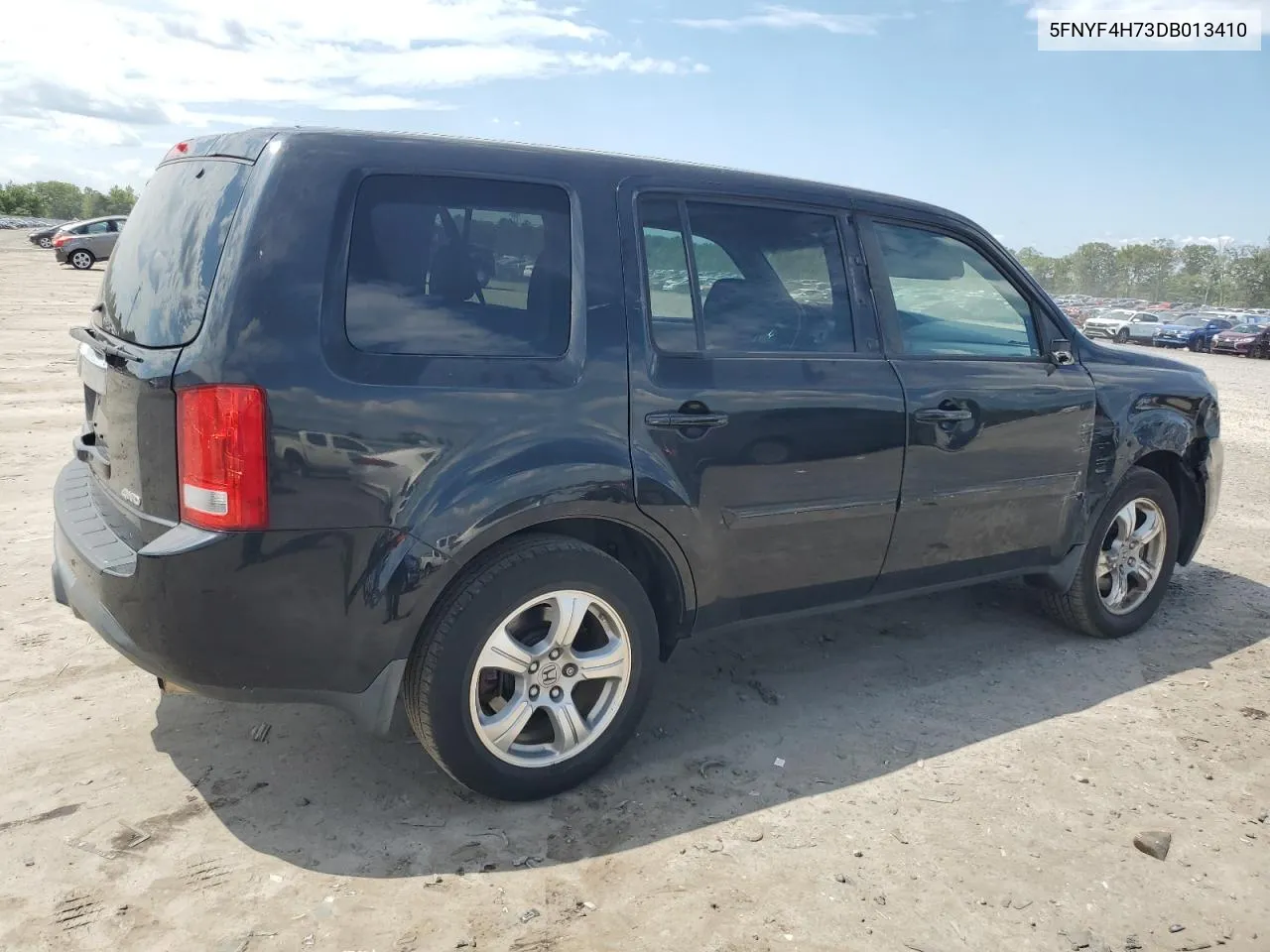 5FNYF4H73DB013410 2013 Honda Pilot Exln