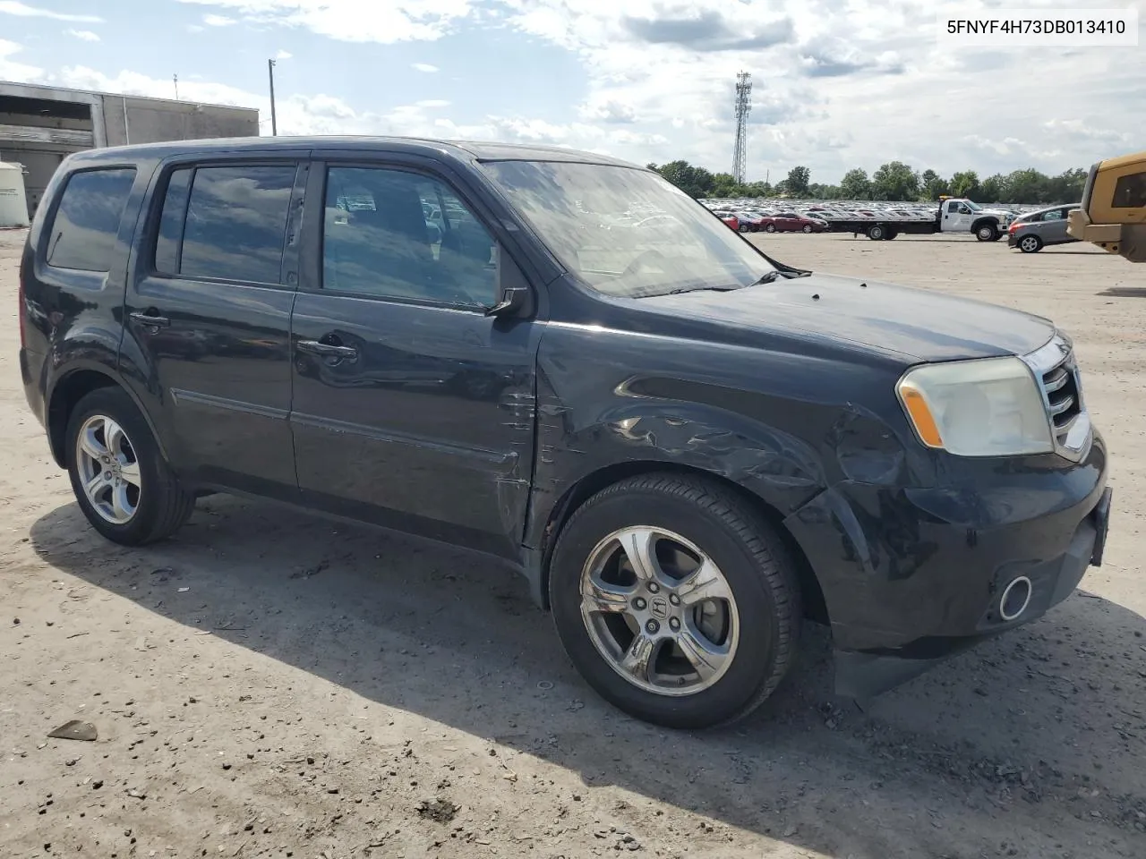 2013 Honda Pilot Exln VIN: 5FNYF4H73DB013410 Lot: 67147274