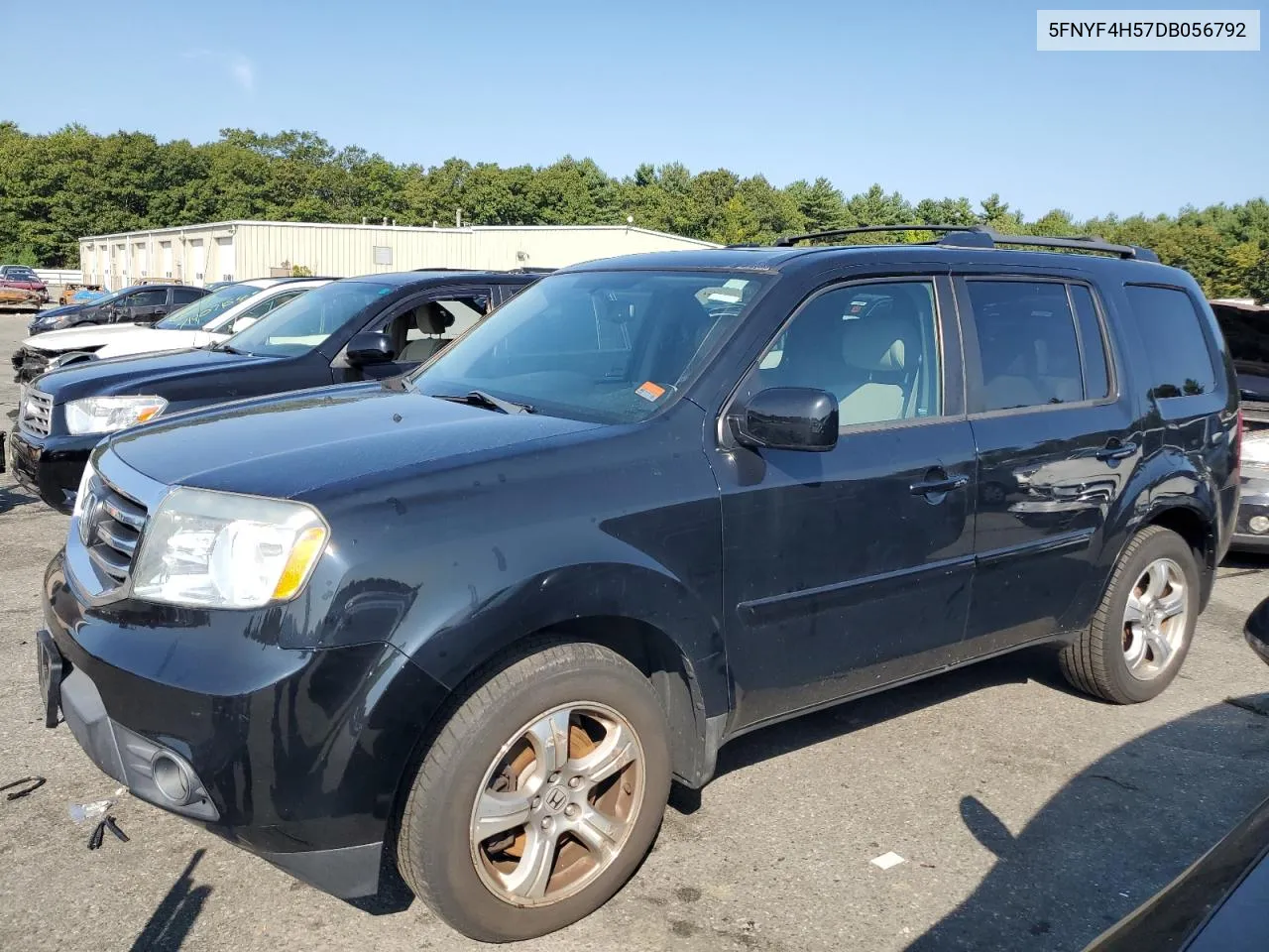 2013 Honda Pilot Exl VIN: 5FNYF4H57DB056792 Lot: 67423194