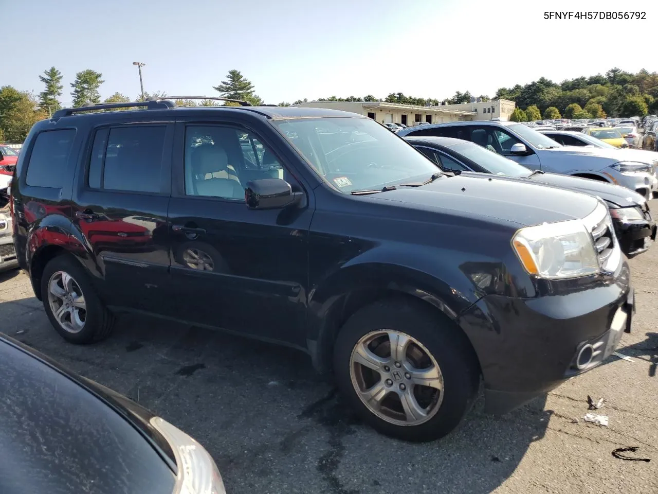 5FNYF4H57DB056792 2013 Honda Pilot Exl