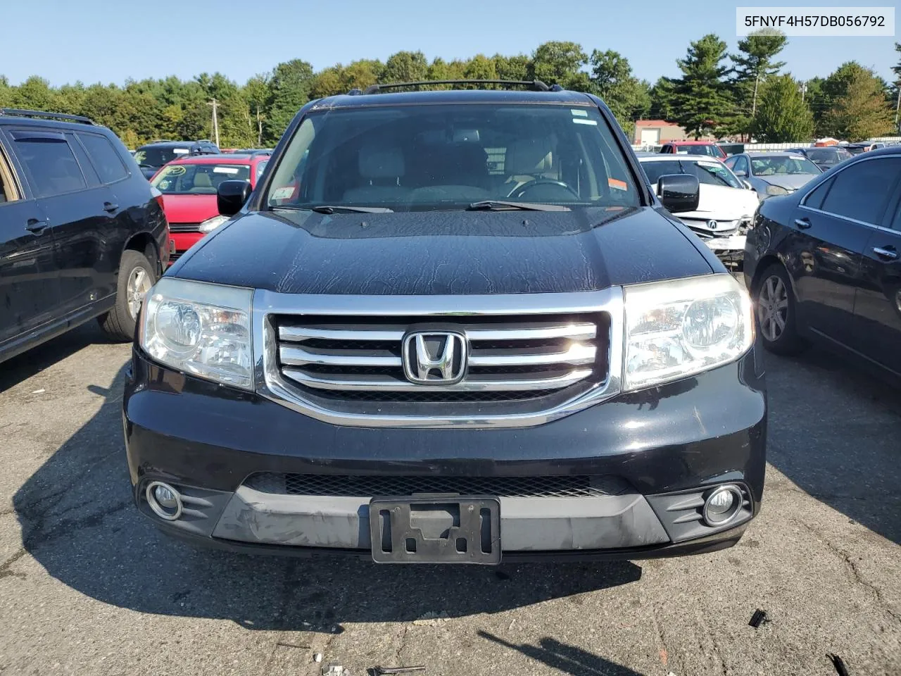 5FNYF4H57DB056792 2013 Honda Pilot Exl