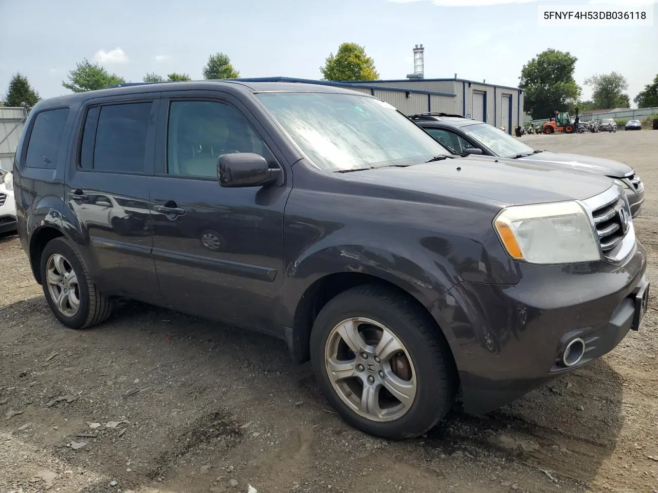 5FNYF4H53DB036118 2013 Honda Pilot Exl