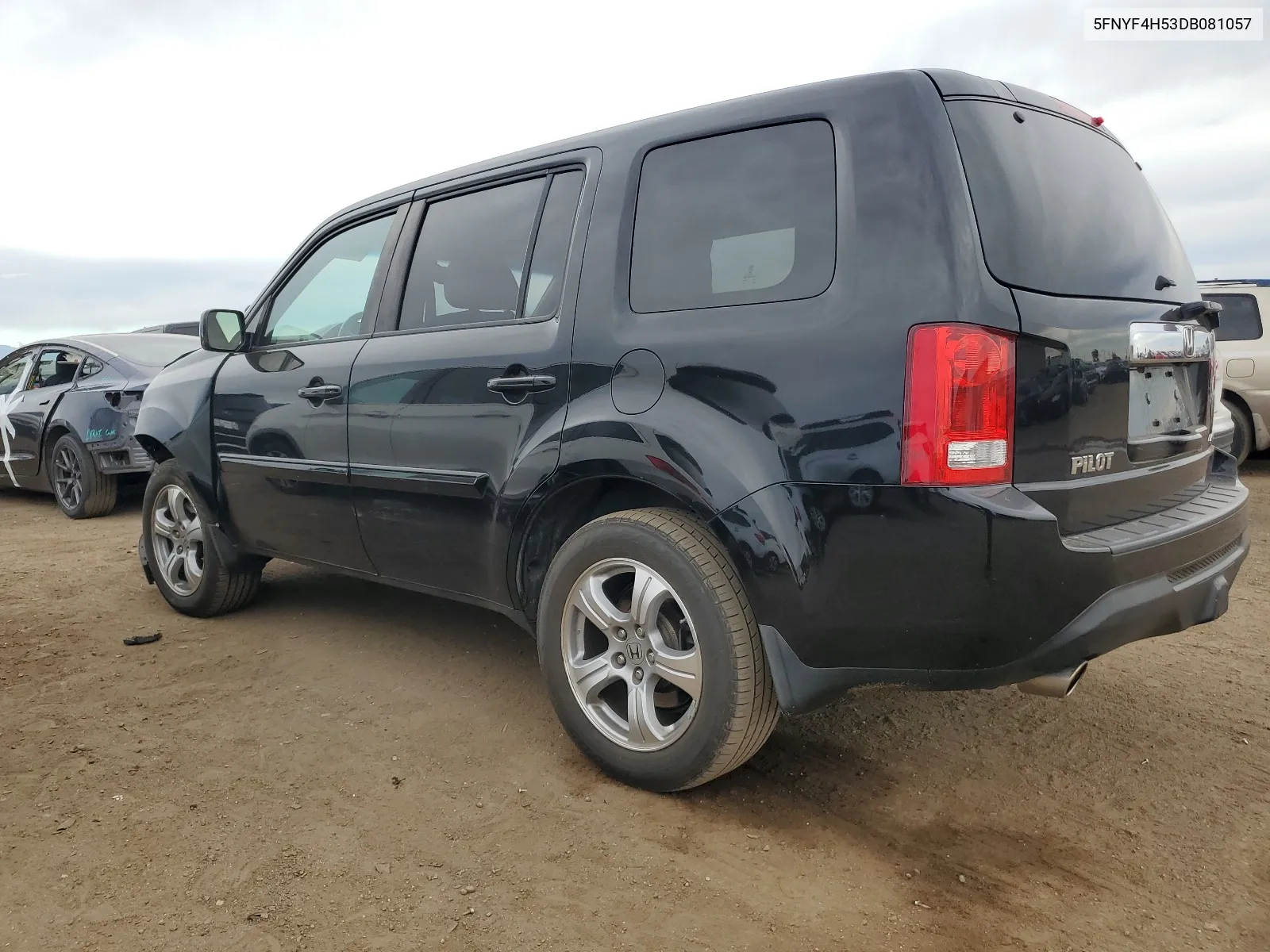 2013 Honda Pilot Exl VIN: 5FNYF4H53DB081057 Lot: 68162964