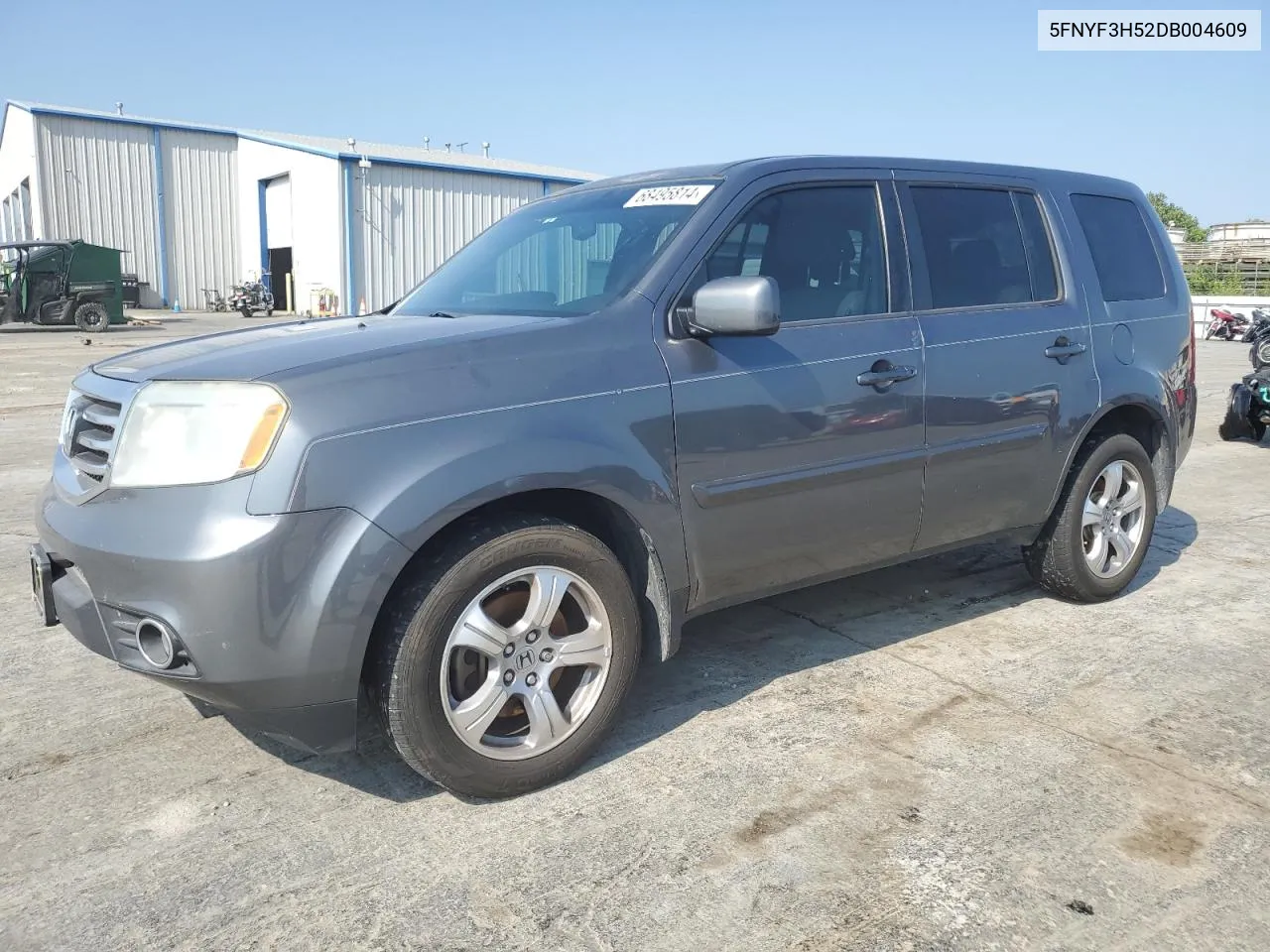 2013 Honda Pilot Exl VIN: 5FNYF3H52DB004609 Lot: 68495814