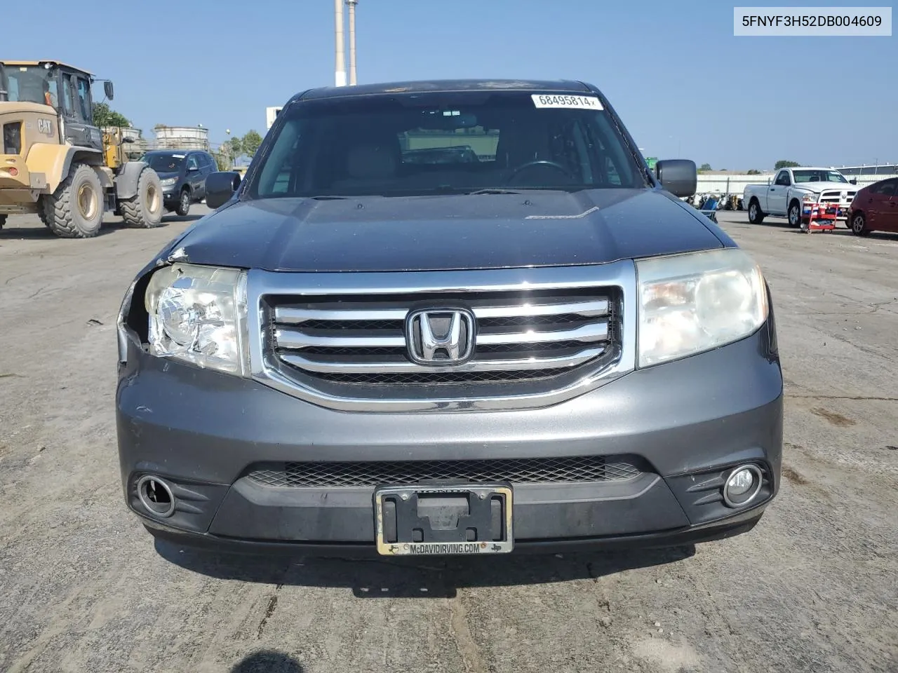 5FNYF3H52DB004609 2013 Honda Pilot Exl