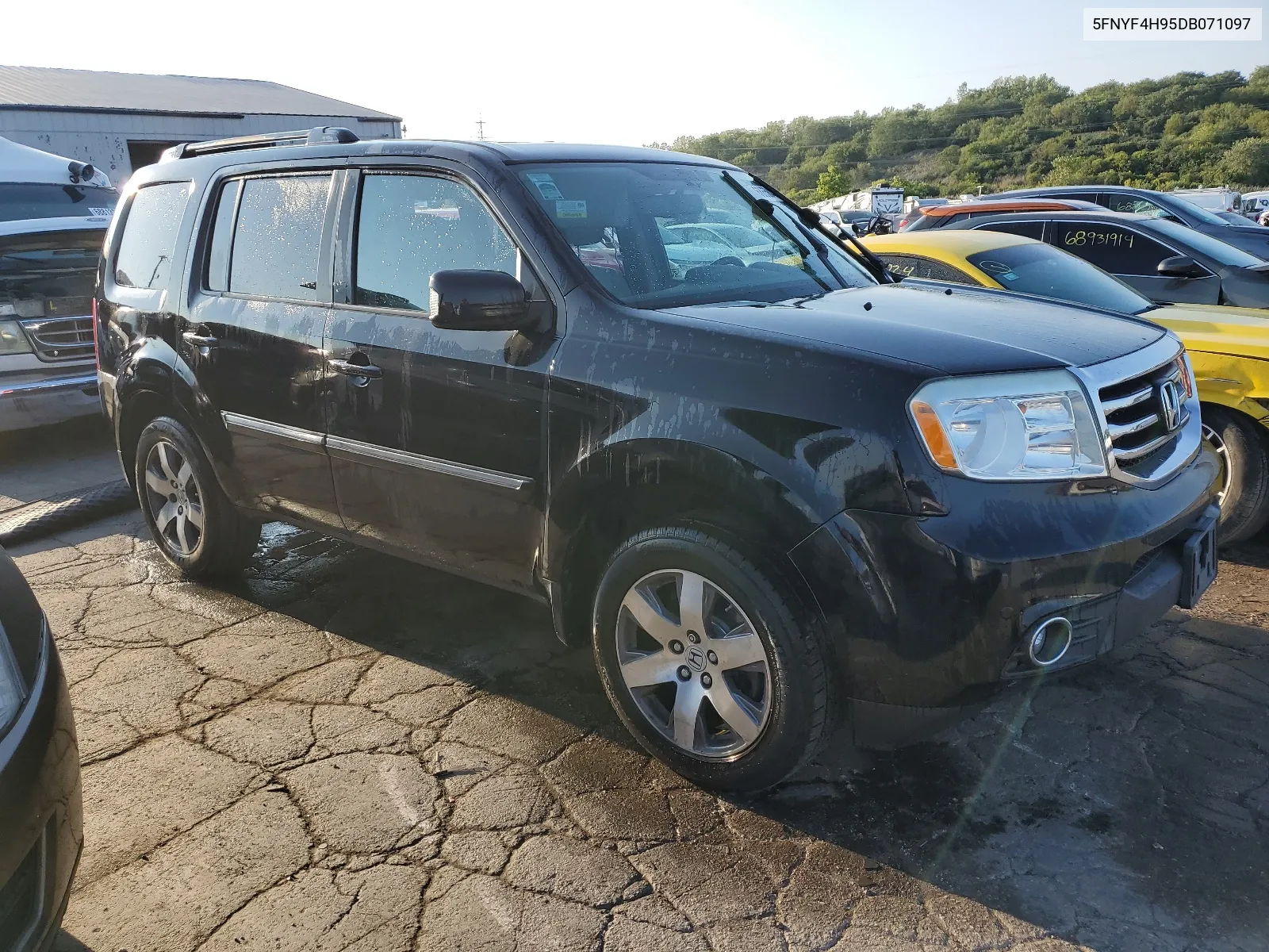 2013 Honda Pilot Touring VIN: 5FNYF4H95DB071097 Lot: 68658434