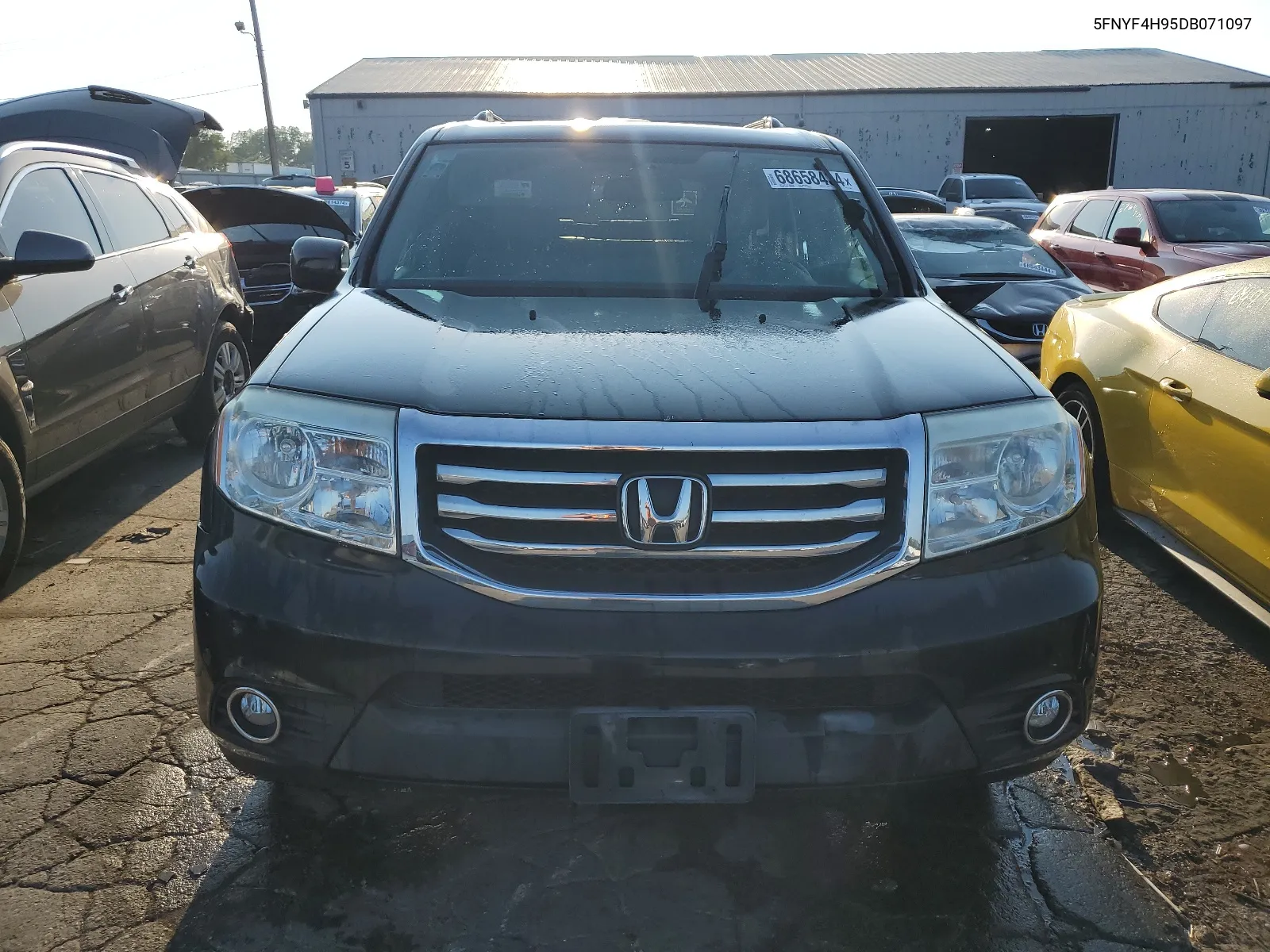 5FNYF4H95DB071097 2013 Honda Pilot Touring