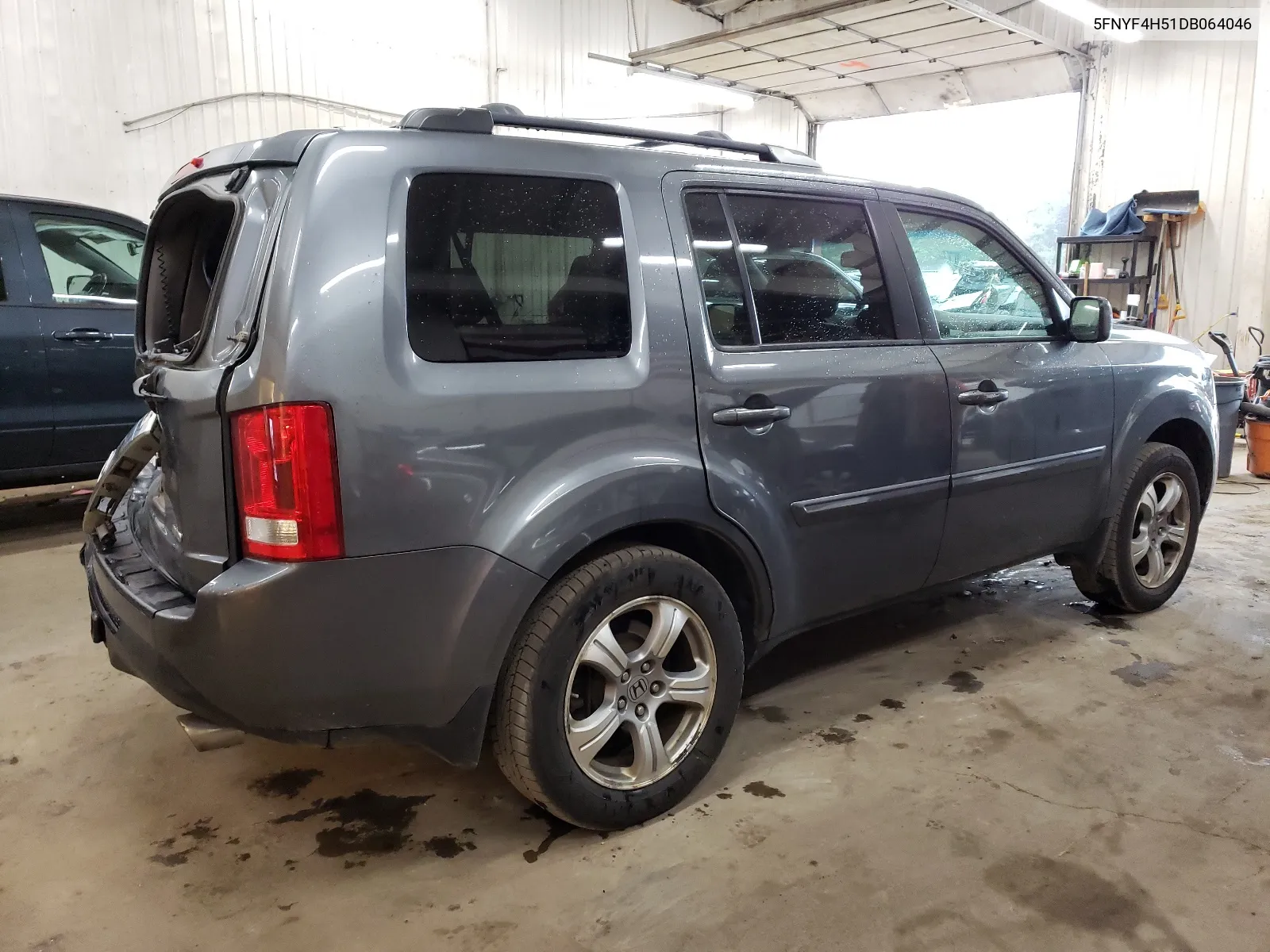 5FNYF4H51DB064046 2013 Honda Pilot Exl