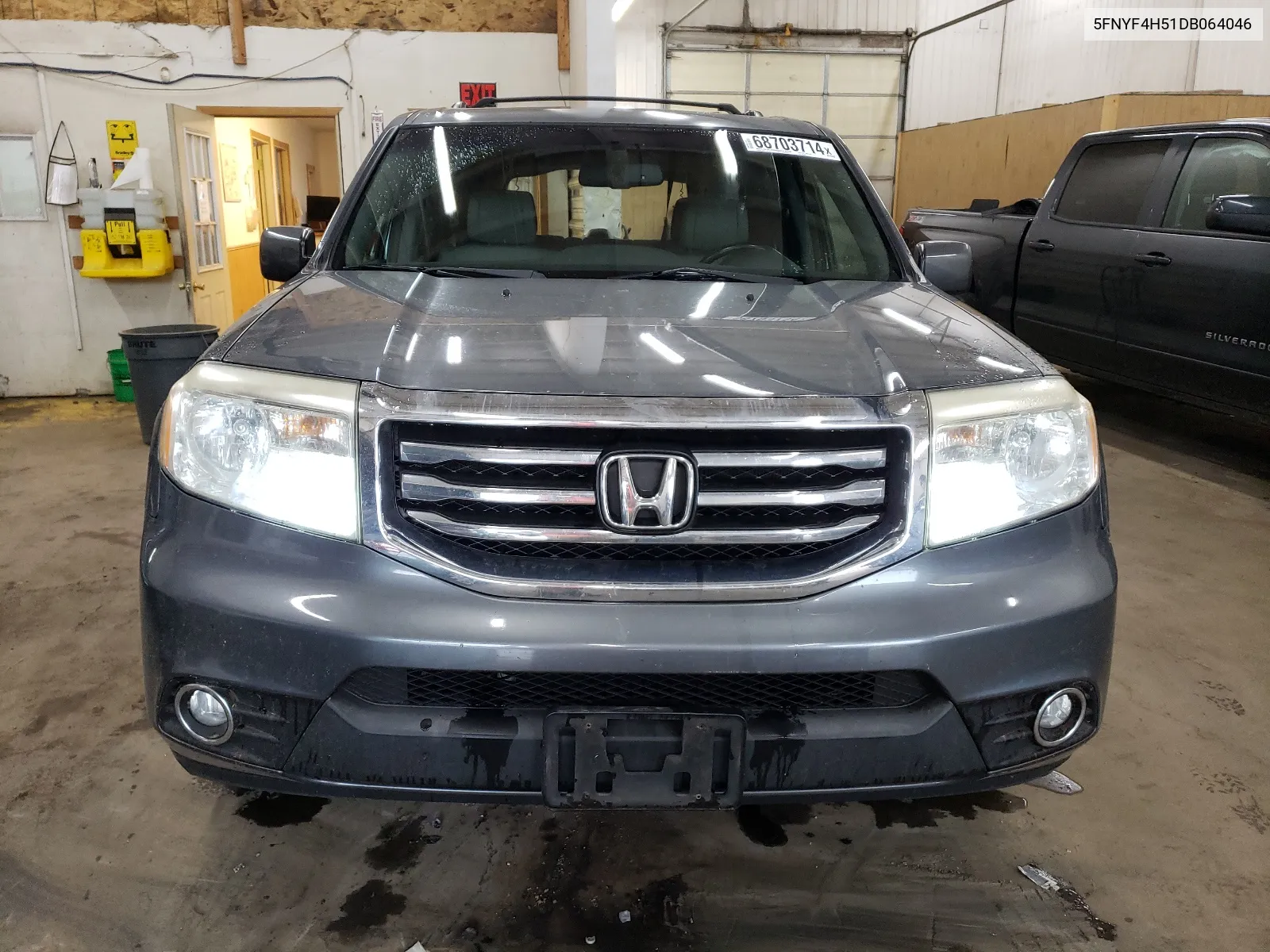 2013 Honda Pilot Exl VIN: 5FNYF4H51DB064046 Lot: 68703714