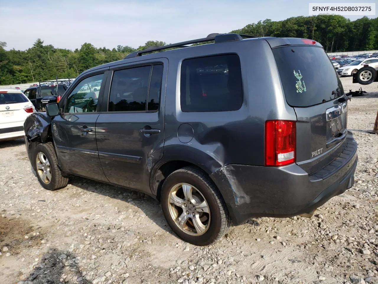 2013 Honda Pilot Exl VIN: 5FNYF4H52DB037275 Lot: 69054354