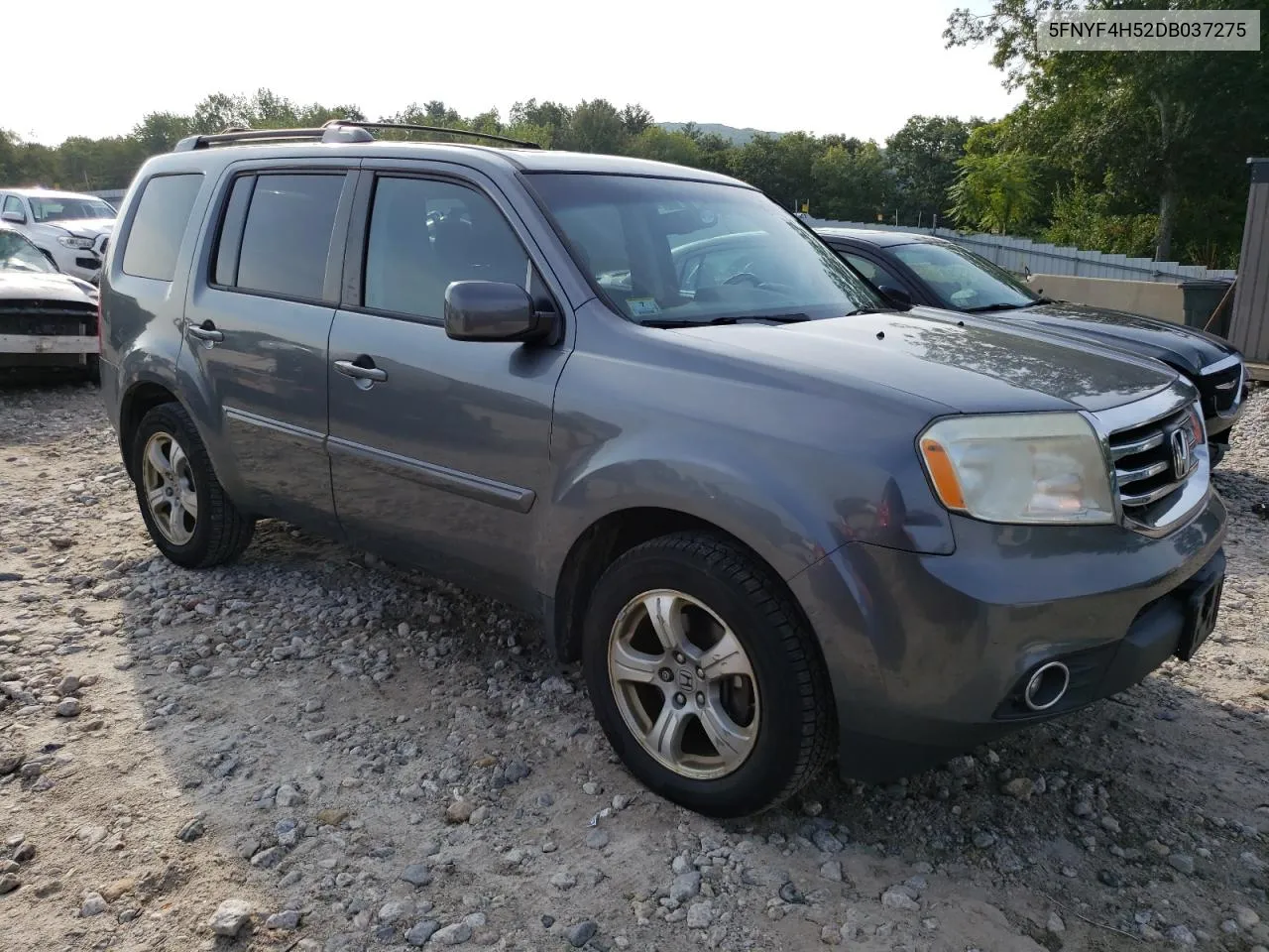 2013 Honda Pilot Exl VIN: 5FNYF4H52DB037275 Lot: 69054354