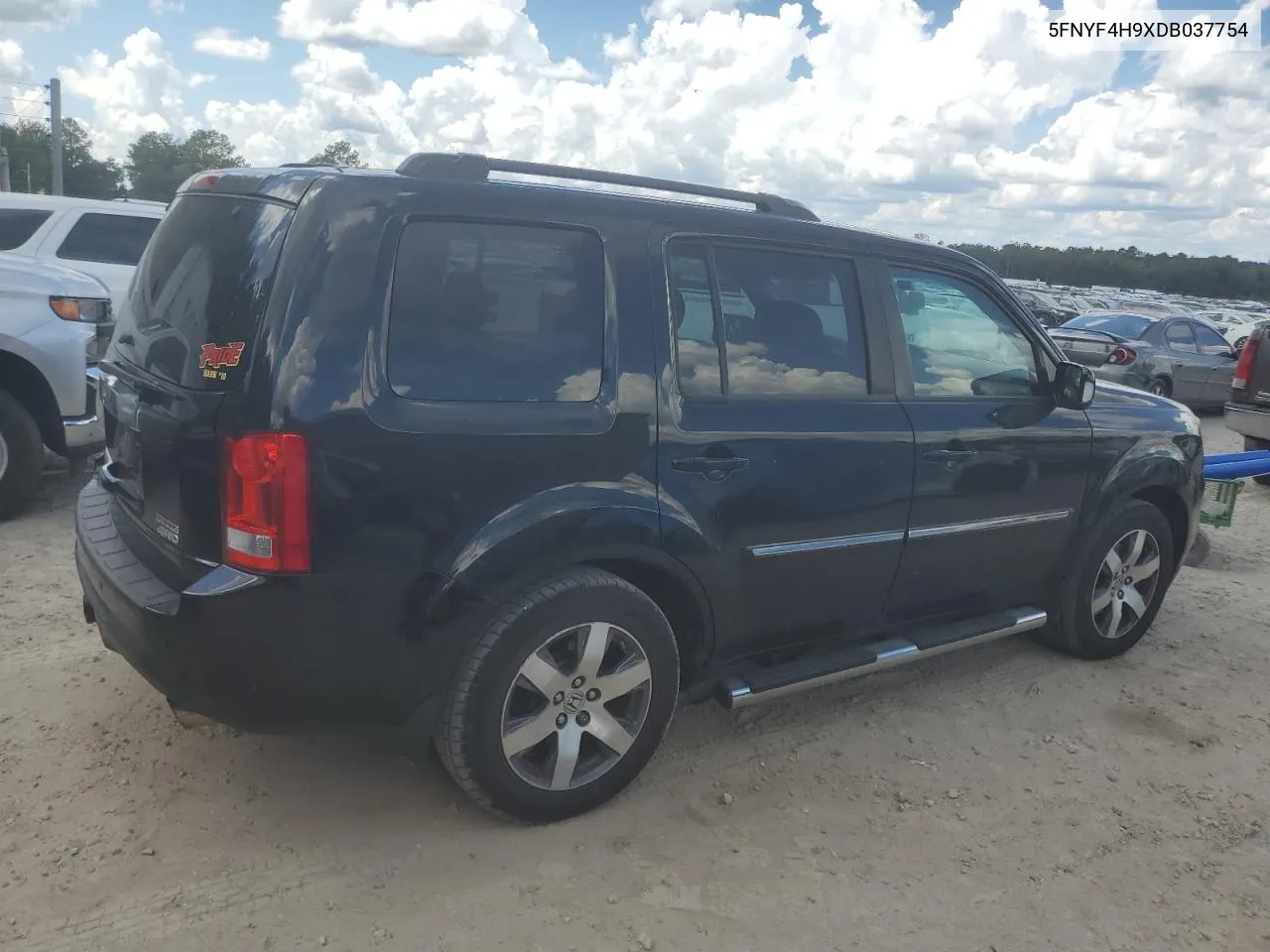 2013 Honda Pilot Touring VIN: 5FNYF4H9XDB037754 Lot: 69103324