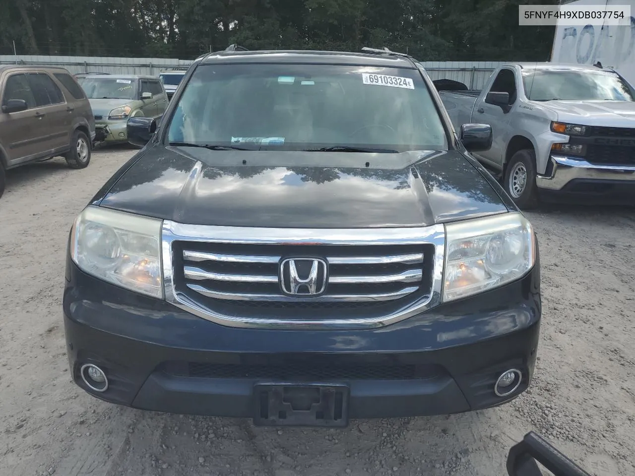 5FNYF4H9XDB037754 2013 Honda Pilot Touring