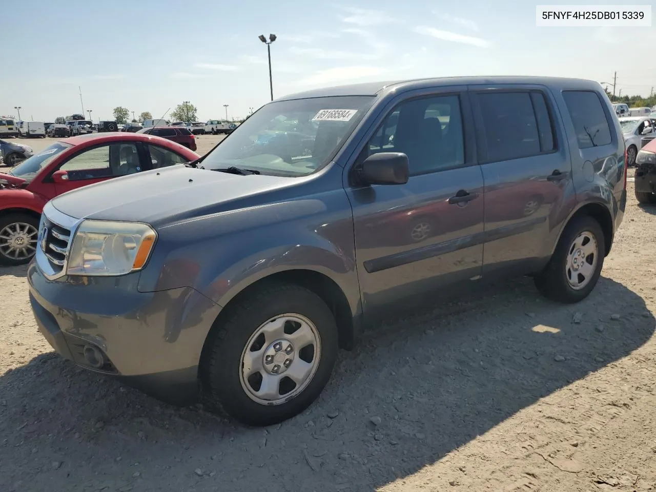 5FNYF4H25DB015339 2013 Honda Pilot Lx