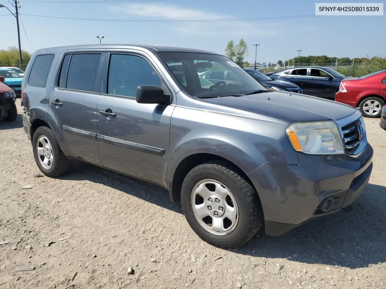 2013 Honda Pilot Lx VIN: 5FNYF4H25DB015339 Lot: 69168584