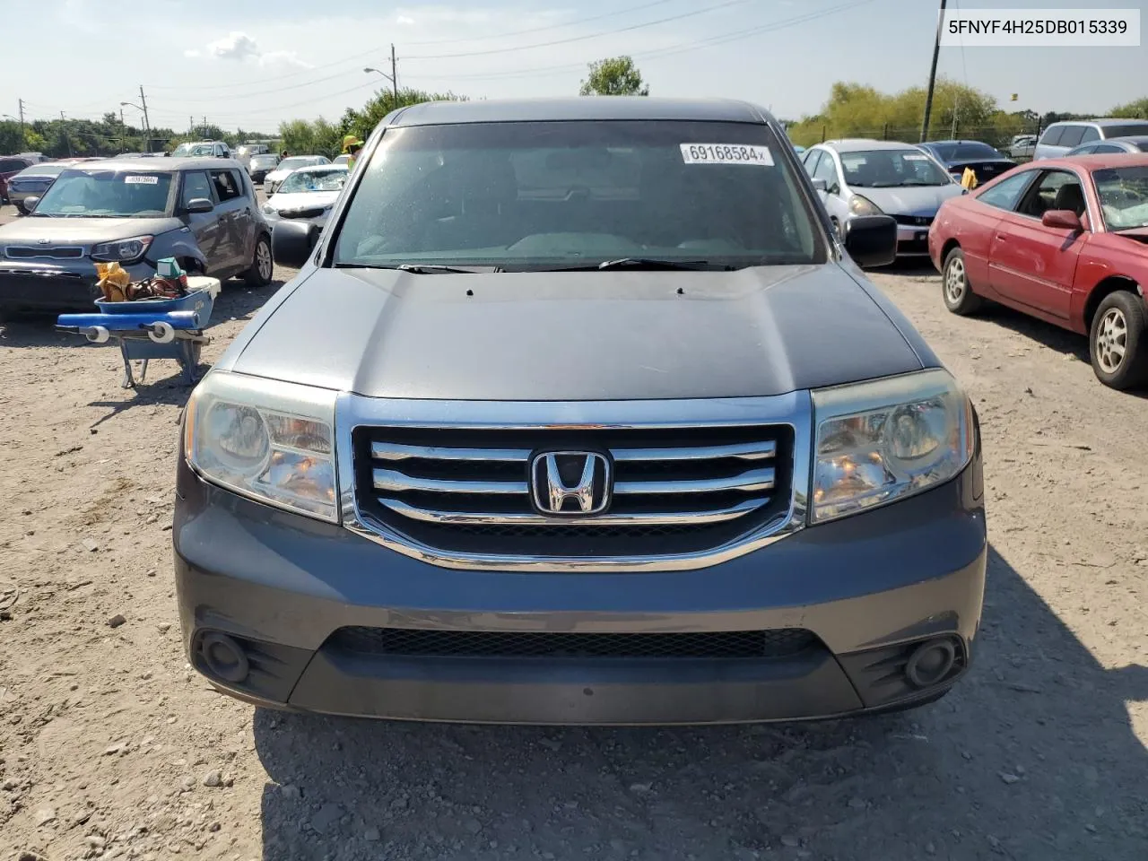 2013 Honda Pilot Lx VIN: 5FNYF4H25DB015339 Lot: 69168584