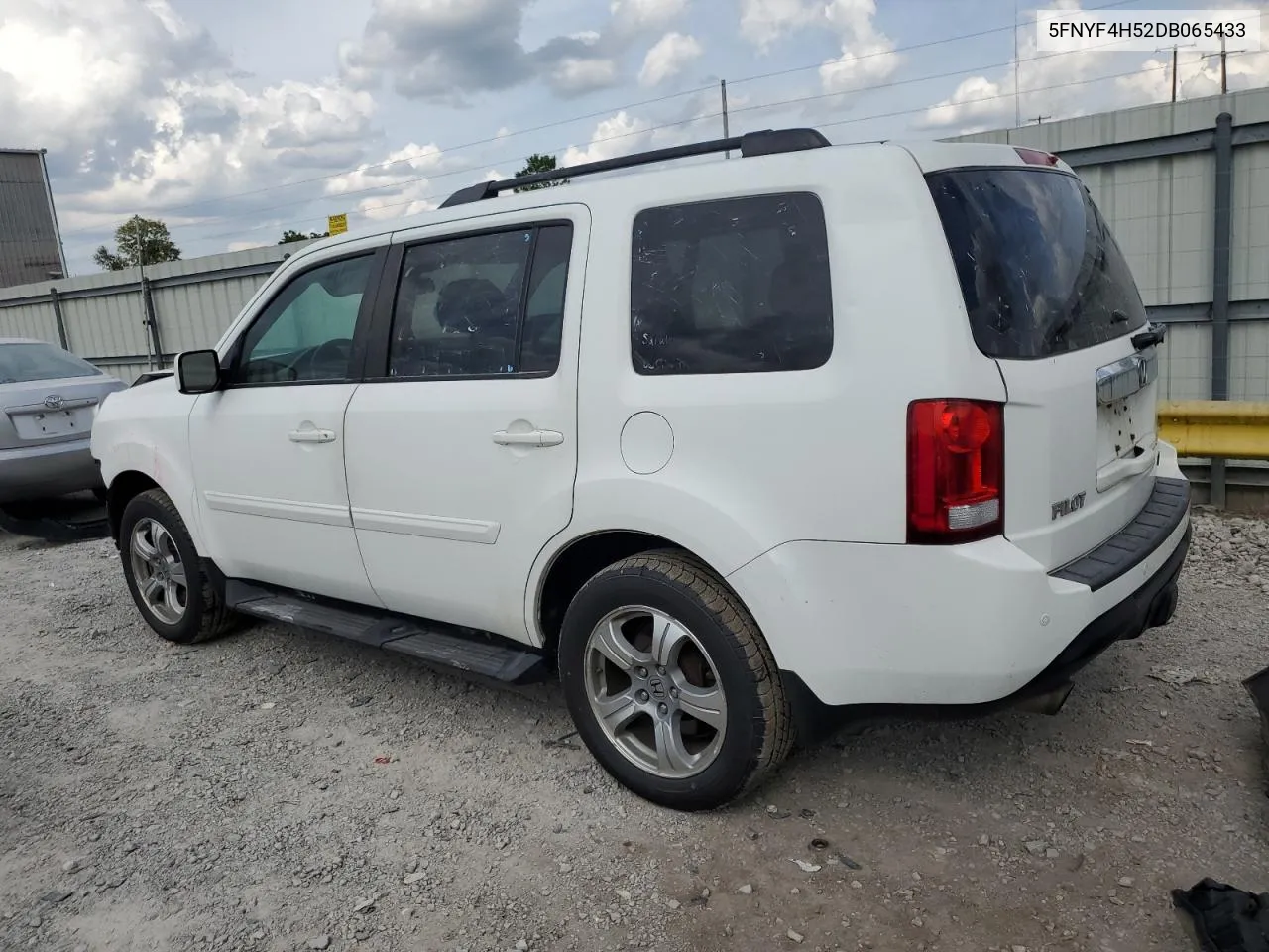 2013 Honda Pilot Exl VIN: 5FNYF4H52DB065433 Lot: 69230314