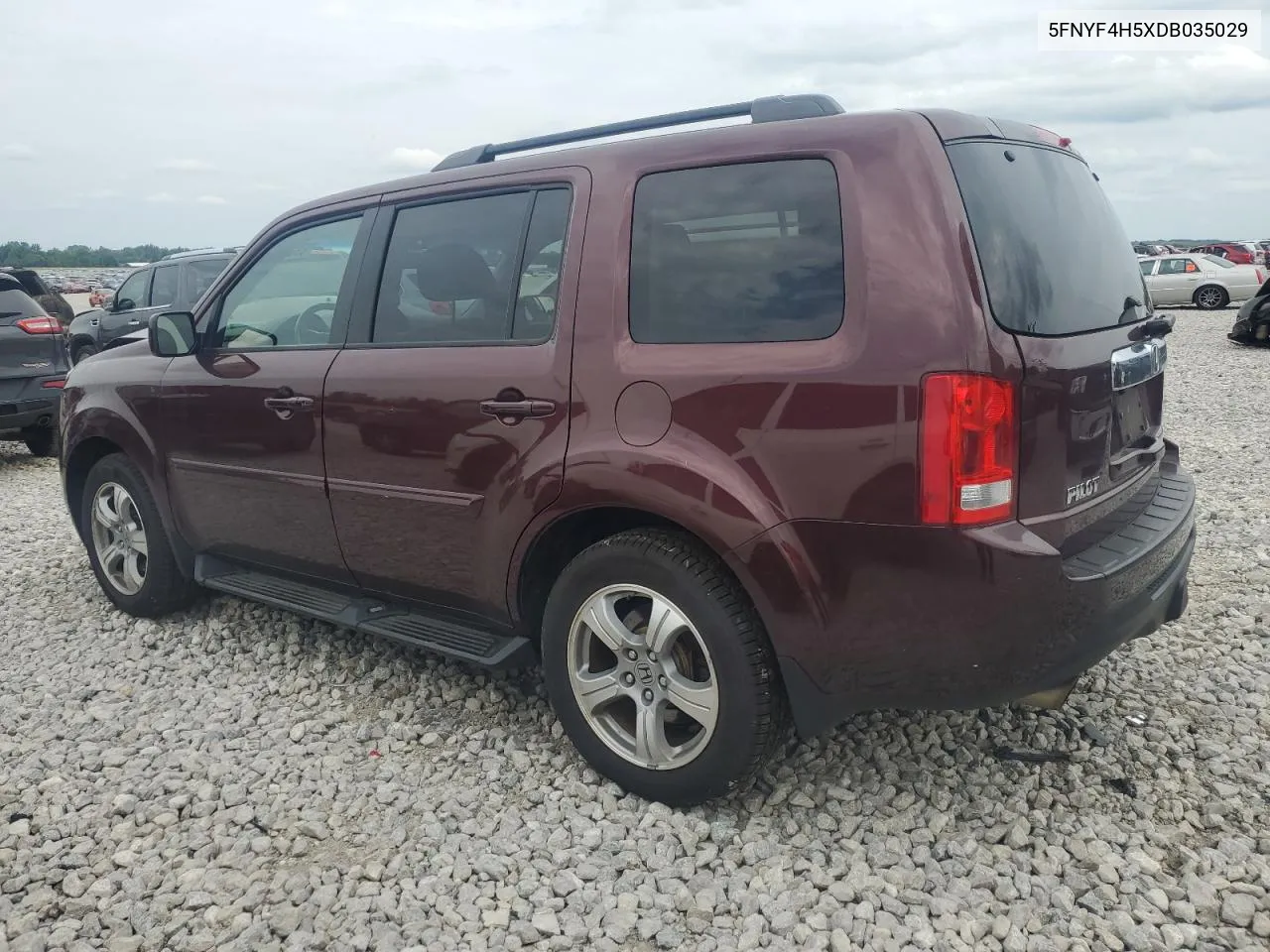 5FNYF4H5XDB035029 2013 Honda Pilot Exl