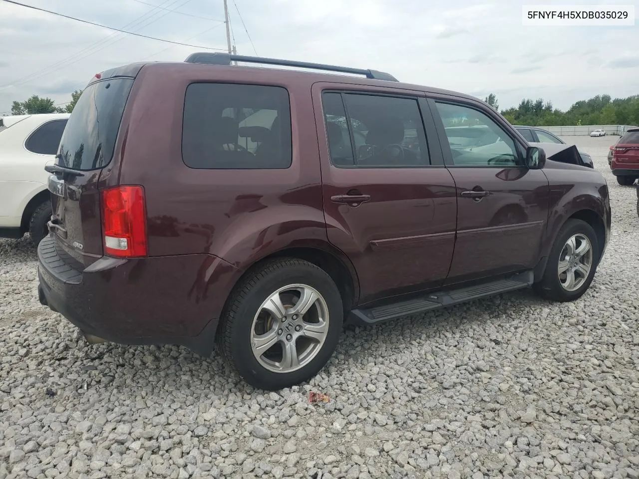 5FNYF4H5XDB035029 2013 Honda Pilot Exl